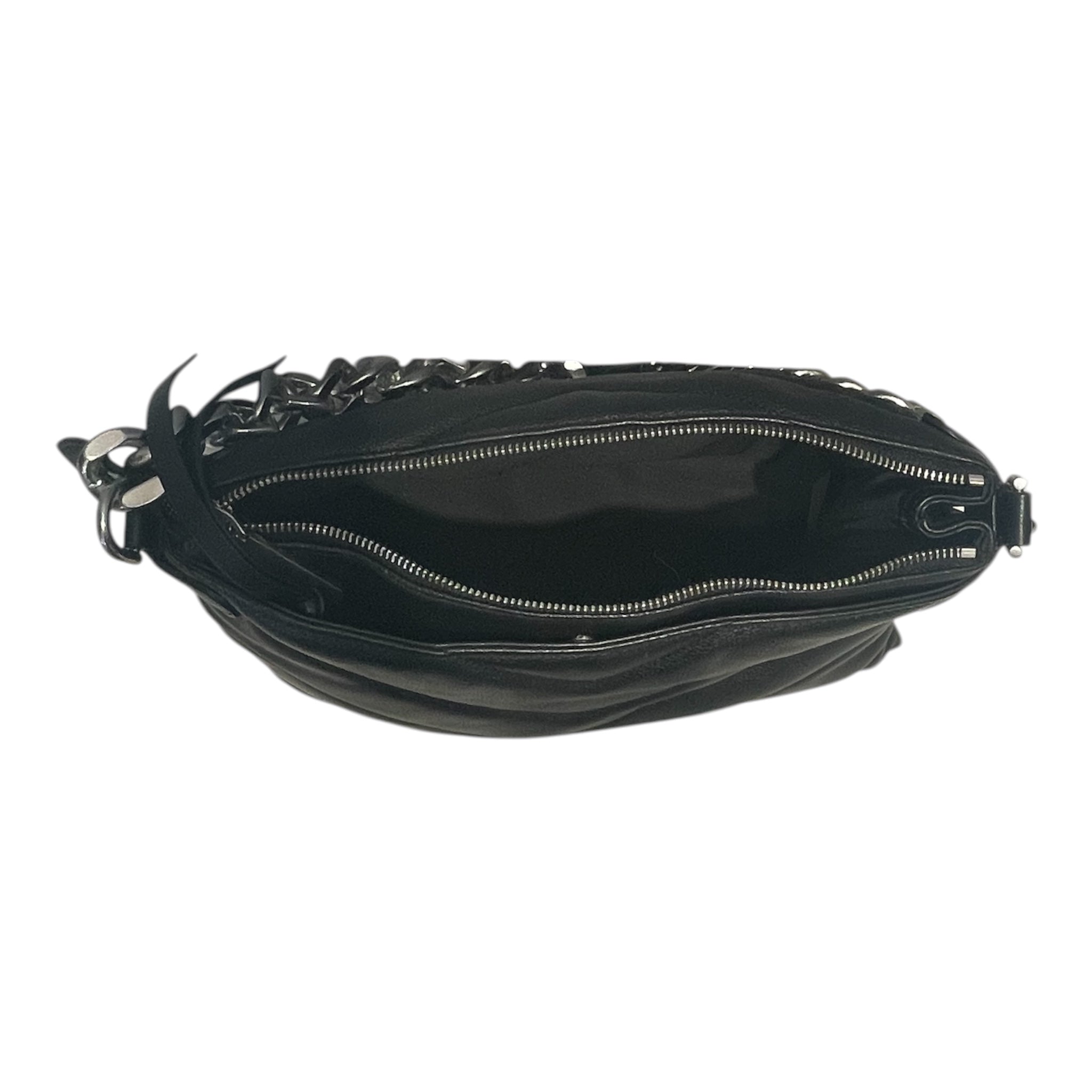 REBECCA MINKOFF/Cross Body Bag/Leather/BLK/QUILTED SHOULER BAG view 4
