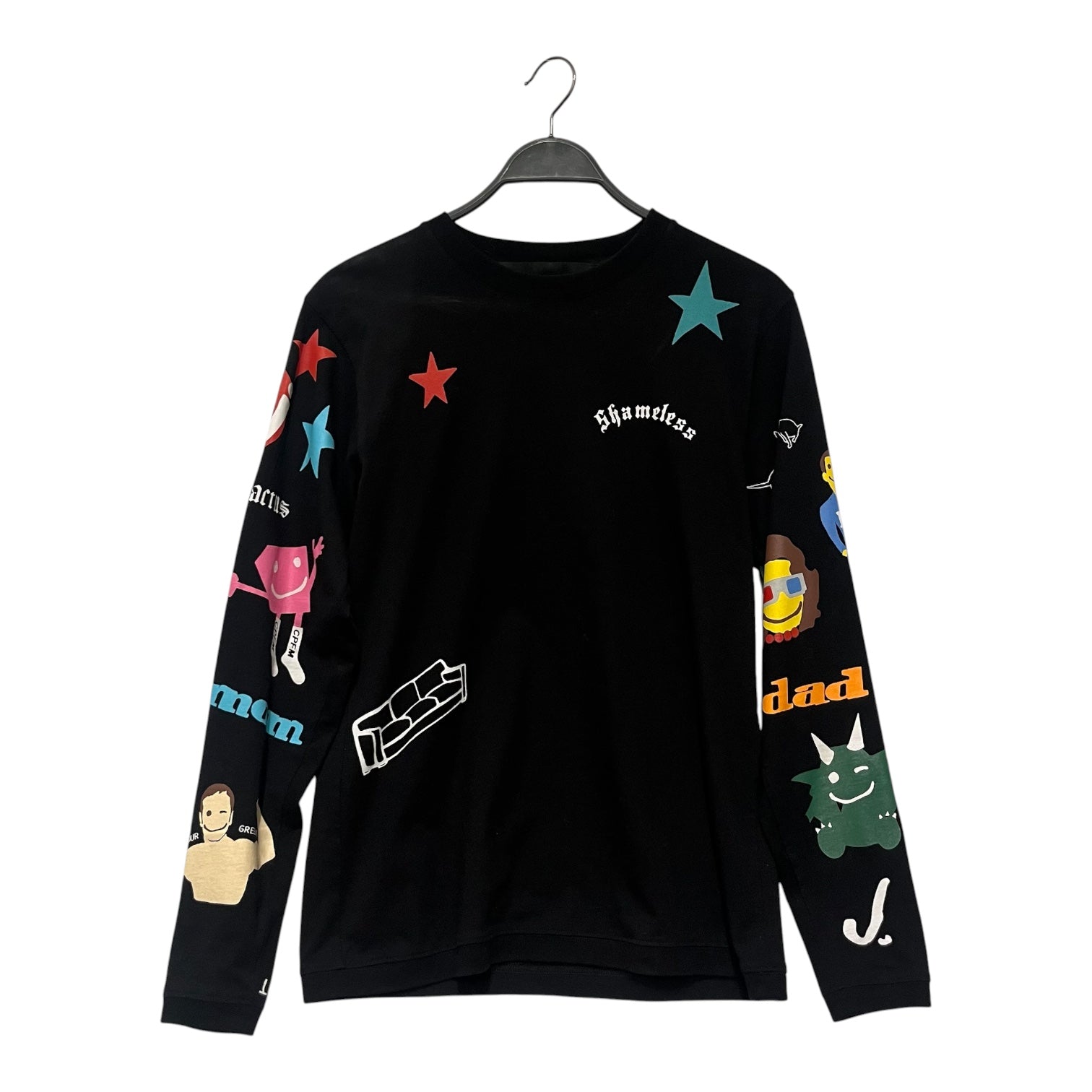 MARC JACOBS/CACTUS PLANT FLEA MARKET/LS T-Shirt/XS/Cotton/BLK/ view 1