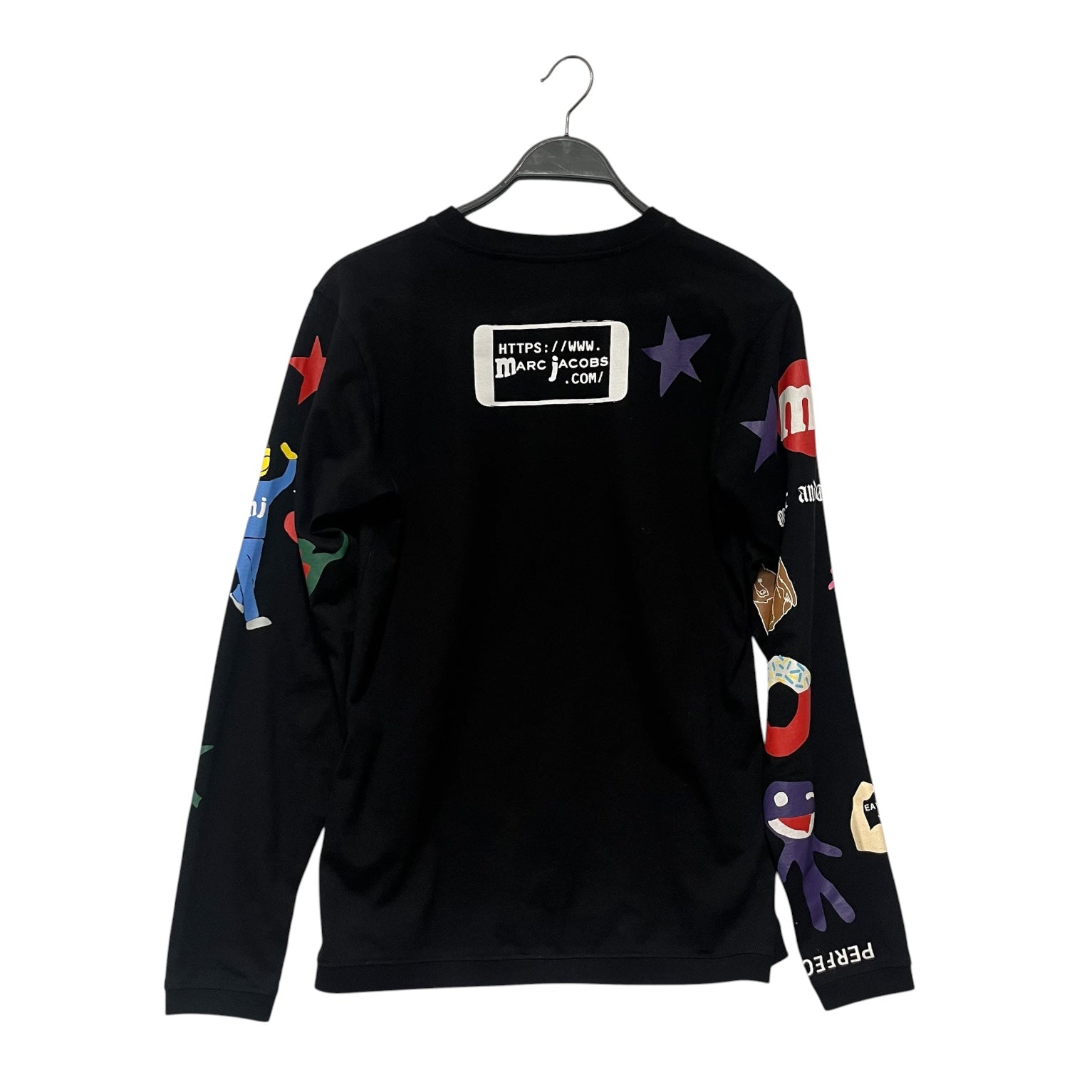 MARC JACOBS/CACTUS PLANT FLEA MARKET/LS T-Shirt/XS/Cotton/BLK/ view 2