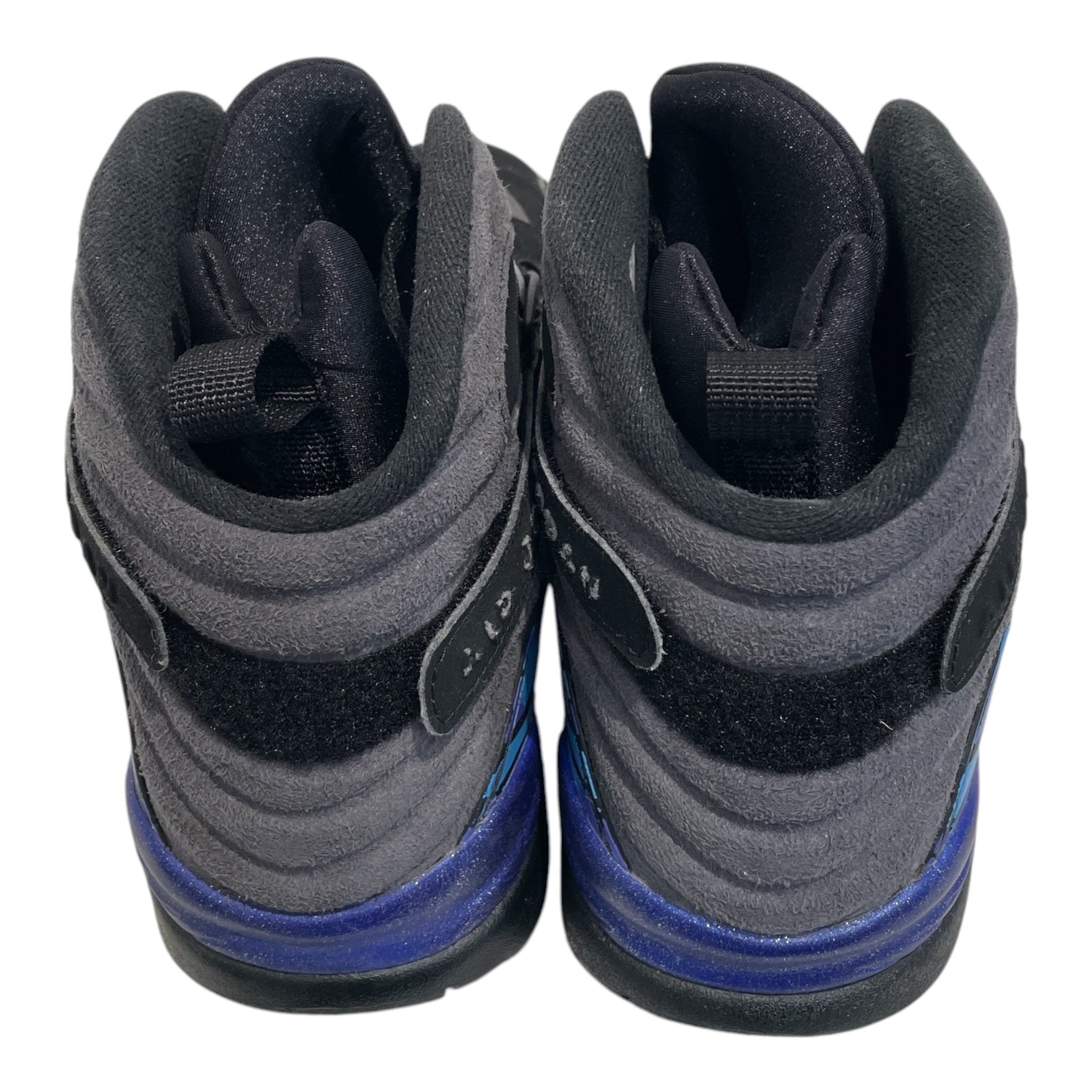 NIKE/AIR JORDAN 8 RETRO/Hi-Sneakers/US 13/Suede/BLK/305381-025 view 4