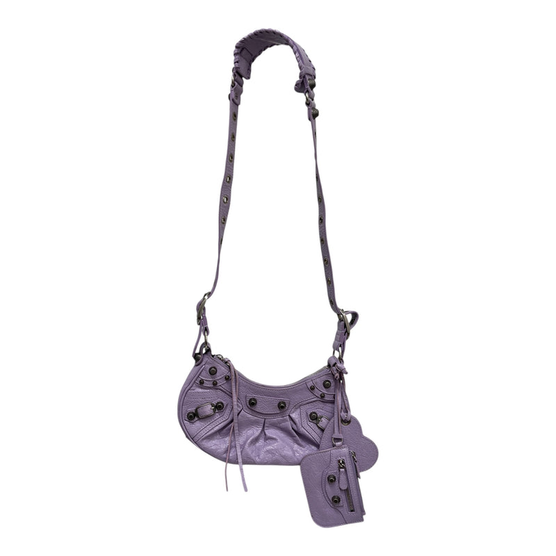 BALENCIAGA/Bag/Leather/PPL/Le Cagole XS