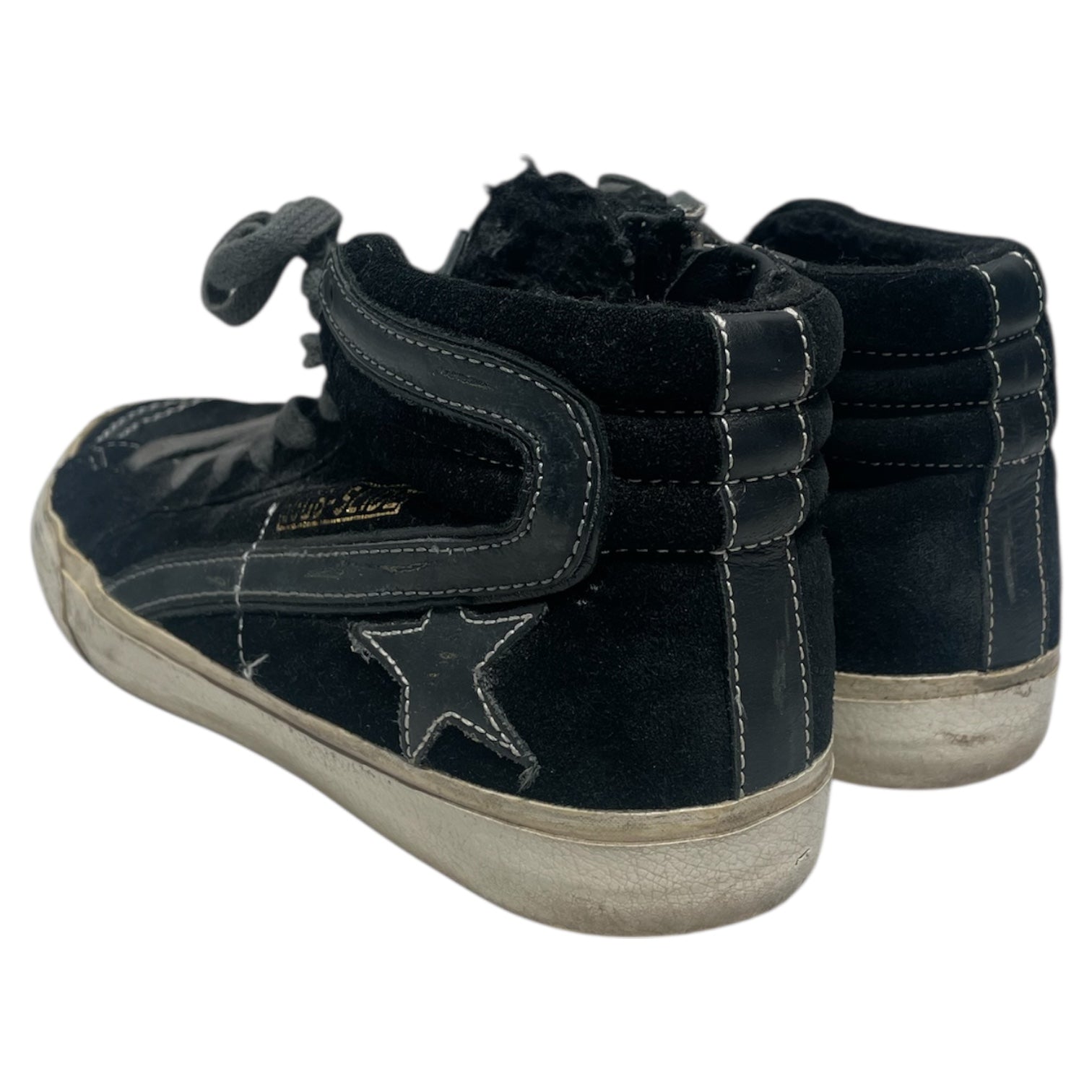 GOLDEN GOOSE/Hi-Sneakers/EU 38/Cotton/BLK/Hi Top Star Sneakers view 2
