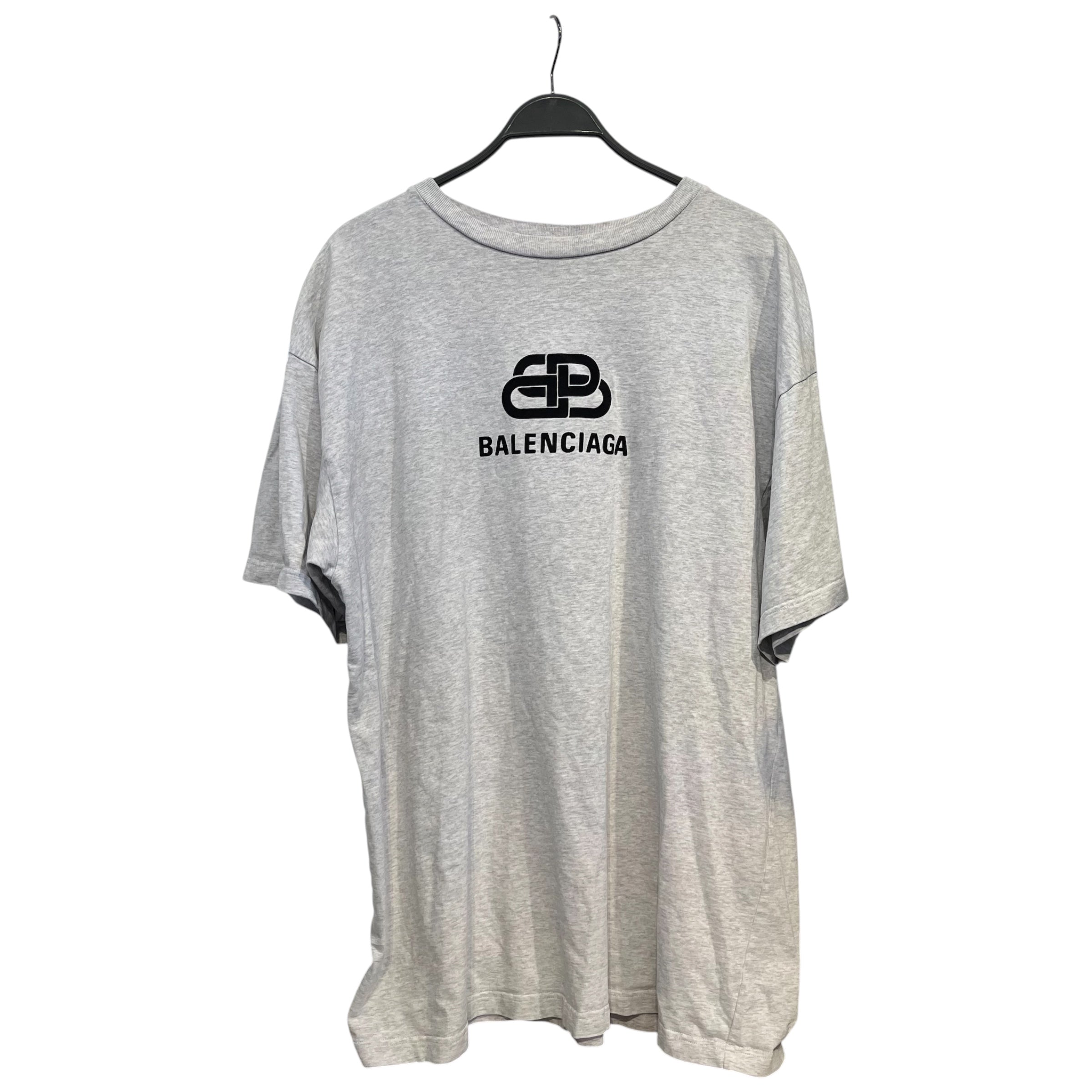 BALENCIAGA/T-Shirt/M/Cotton/SLV/balenciaga logo tee view 1