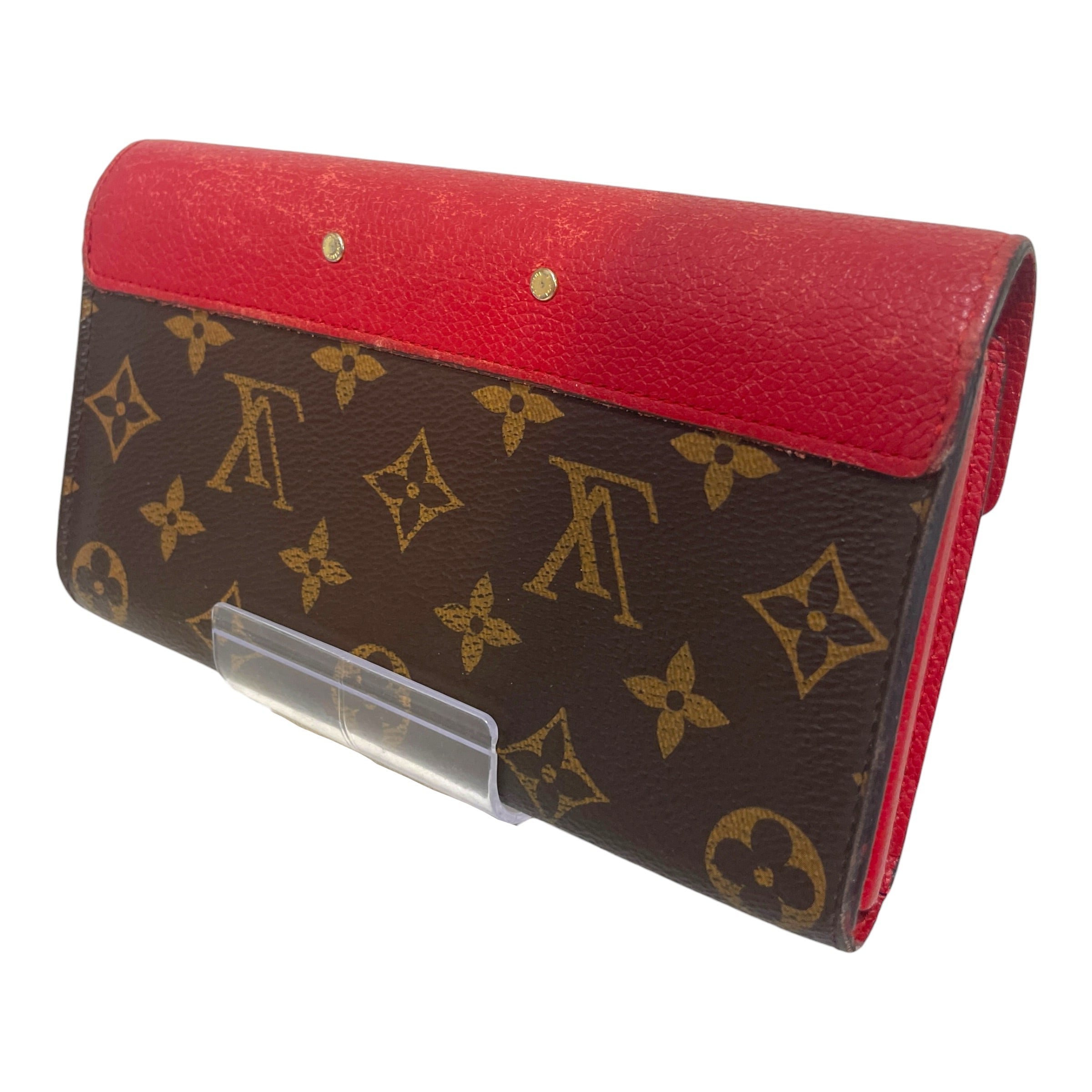 LOUIS VUITTON/Long Wallet/Monogram/Leather/BRW/Monogram Pallas Wallet view 2