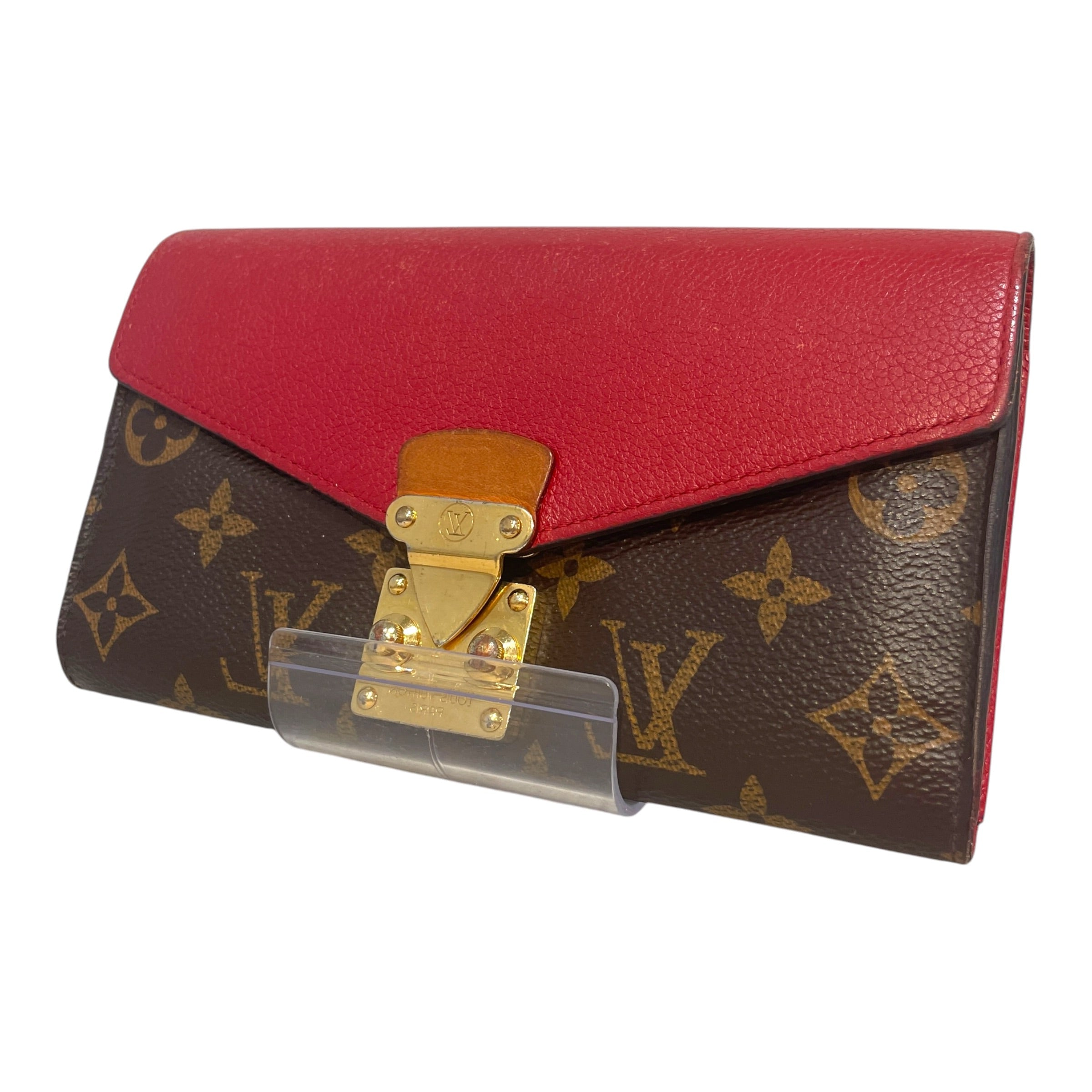 LOUIS VUITTON/Long Wallet/Monogram/Leather/BRW/Monogram Pallas Wallet view 1