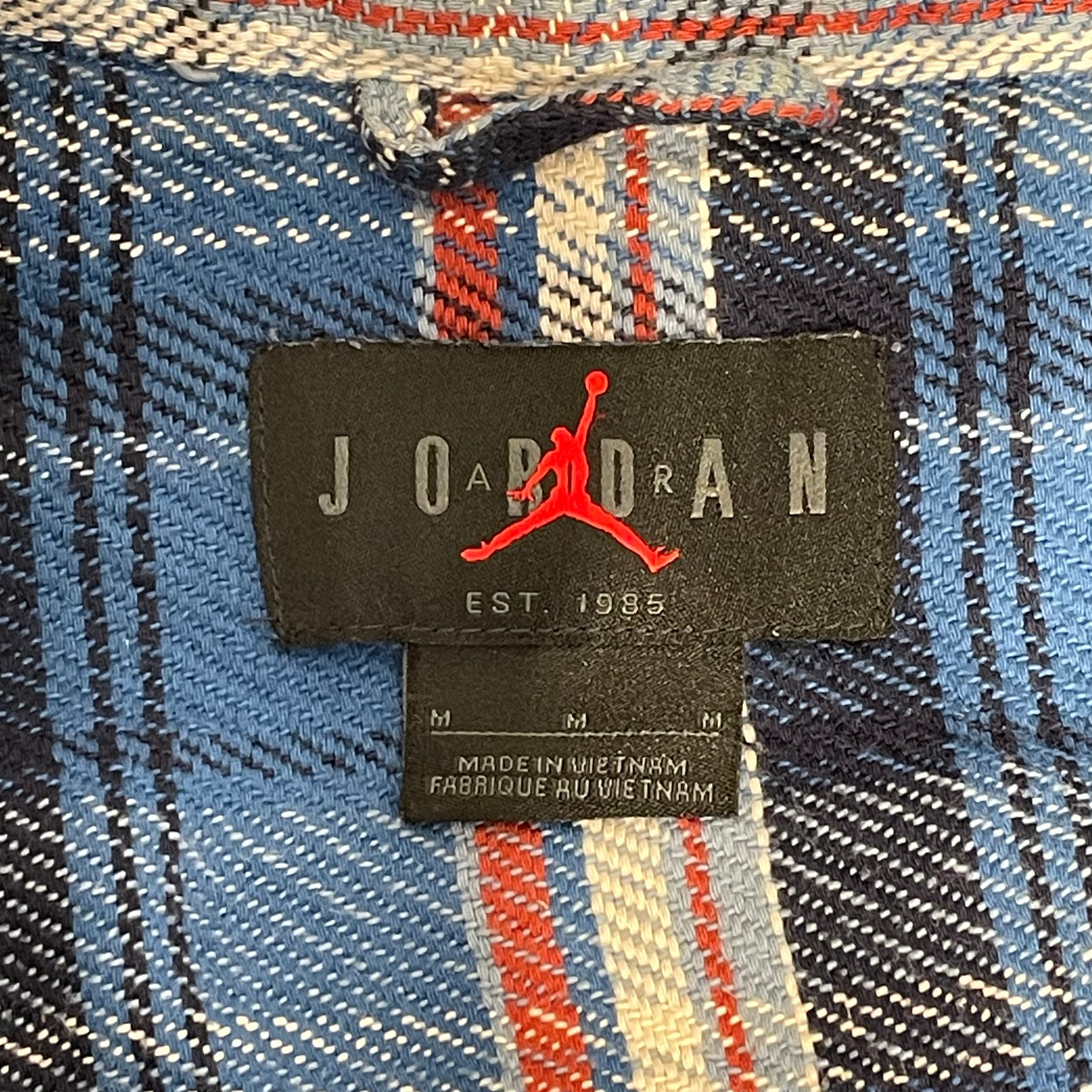 Awake NY/JORDAN BRAND/LS Shirt/XL/Cotton/BLU/All Over Print/ view 3