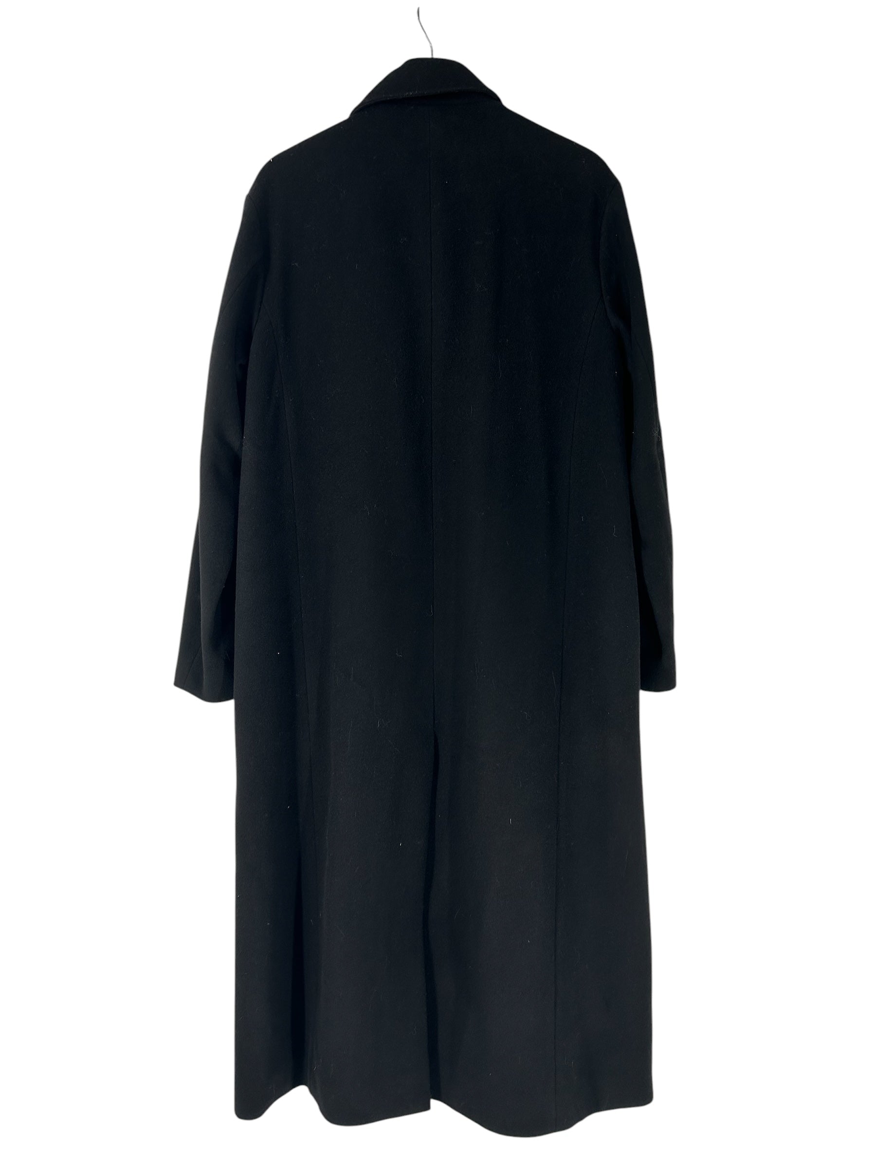 POST ARCHIVE FACTION/Trench Coat/S/Wool/BLK/Shirring view 2