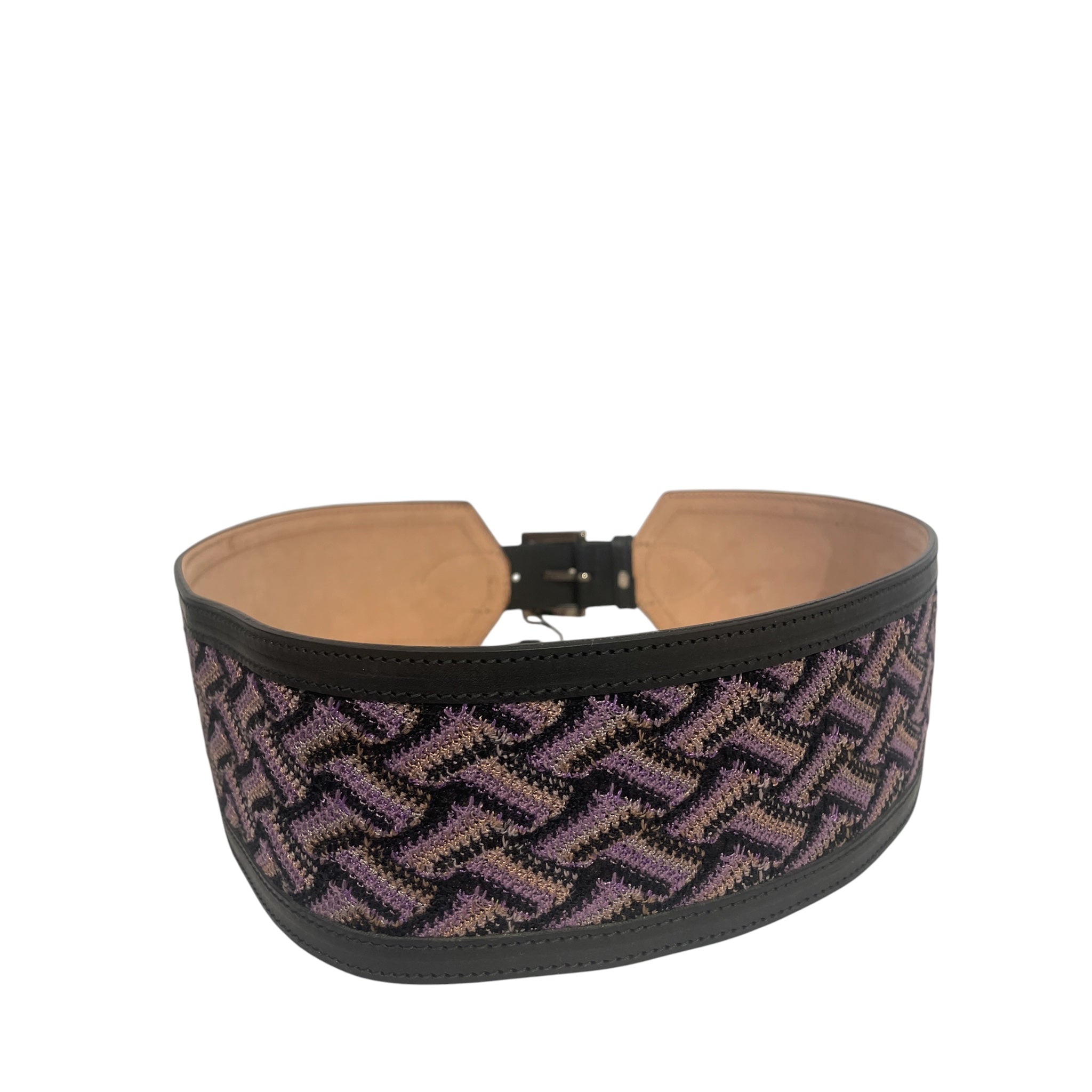 MISSONI/Belt/Monogram/Leather/PPL/ view 1