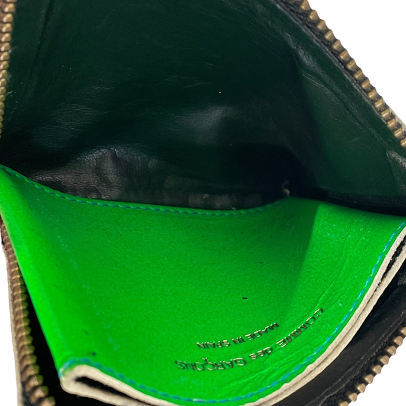 COMME des GARCONS/Coin Wallet/Orange/Leather/