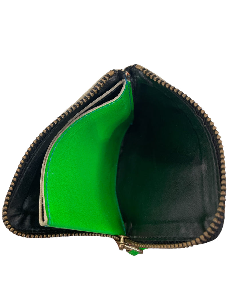 COMME des GARCONS/Coin Wallet/Orange/Leather/