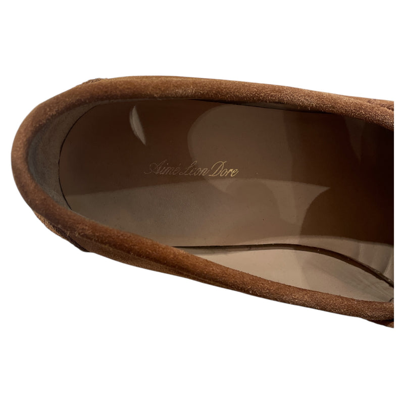 AIME LEON DORE/Deck Shoes/US 4/Cotton/CML/