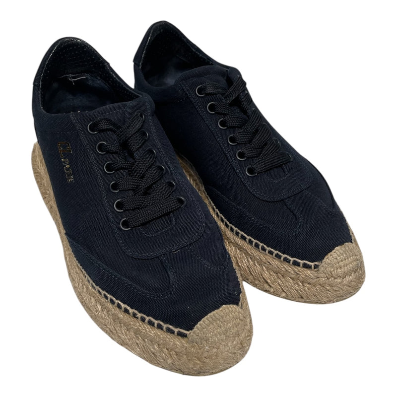 Christian Louboutin/Low-Sneakers/EU 38/Cotton/NVY/