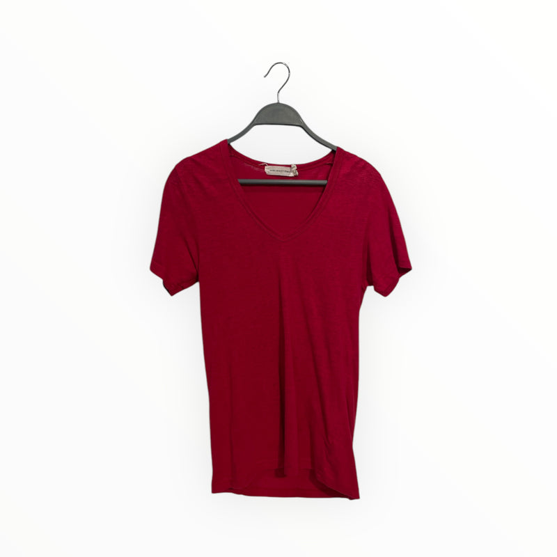 ISABEL MARANT ETOILE/T-Shirt/Cotton/RED/V-NECK