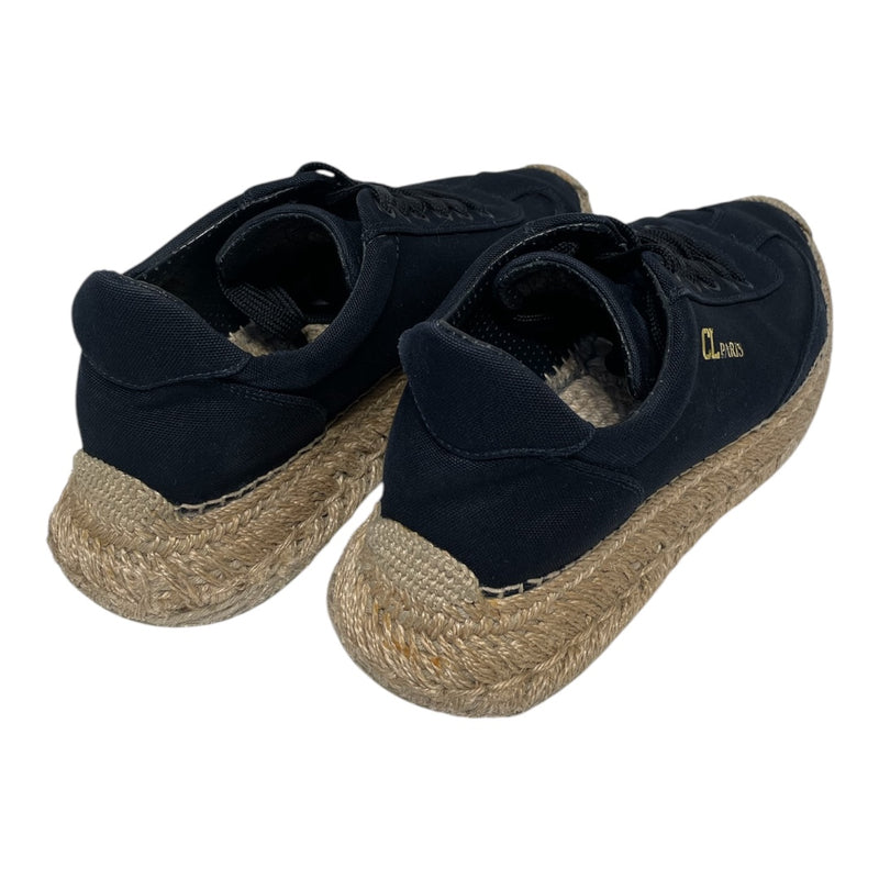 Christian Louboutin/Low-Sneakers/EU 38/Cotton/NVY/