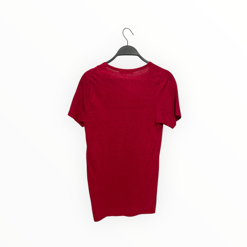 ISABEL MARANT ETOILE/T-Shirt/Cotton/RED/V-NECK