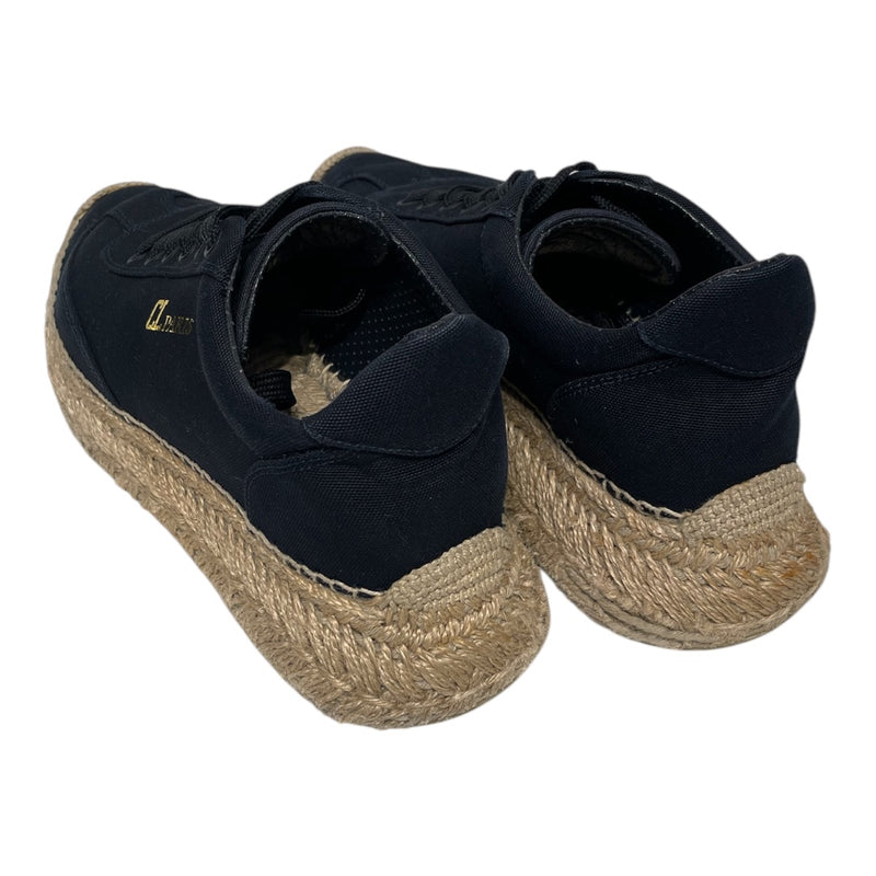 Christian Louboutin/Low-Sneakers/EU 38/Cotton/NVY/
