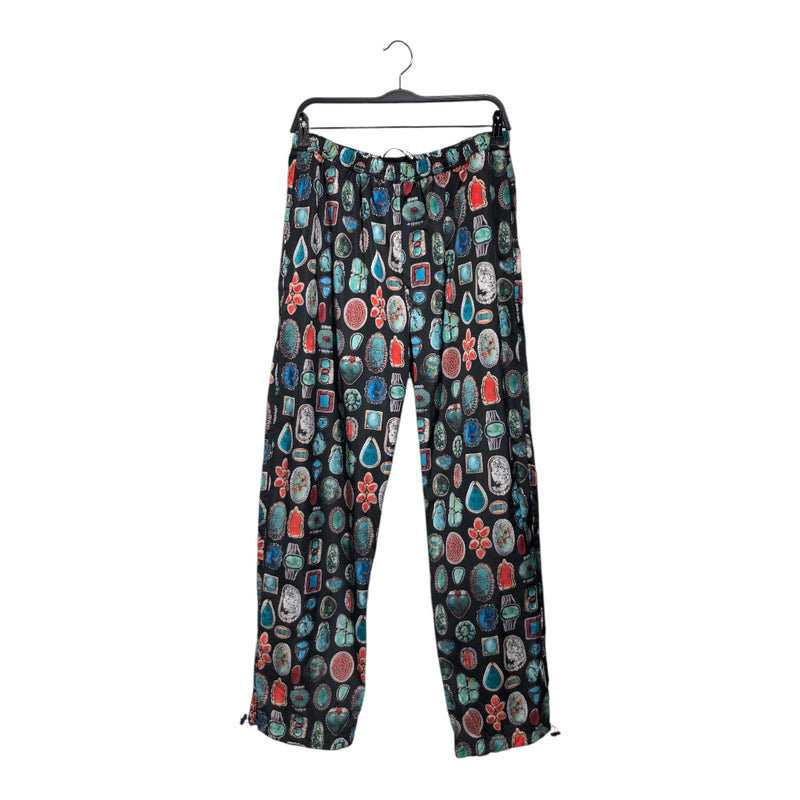 Palm Angels/Pants/XL/Nylon/MLT/All Over Print/Black Jewles