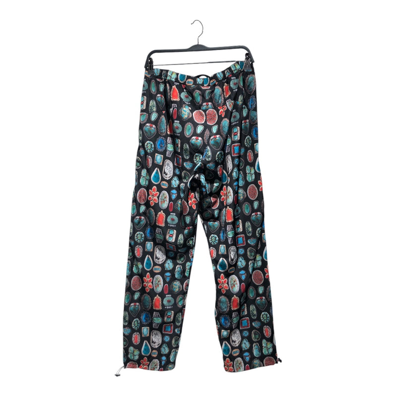 Palm Angels/Pants/XL/Nylon/MLT/All Over Print/Black Jewles