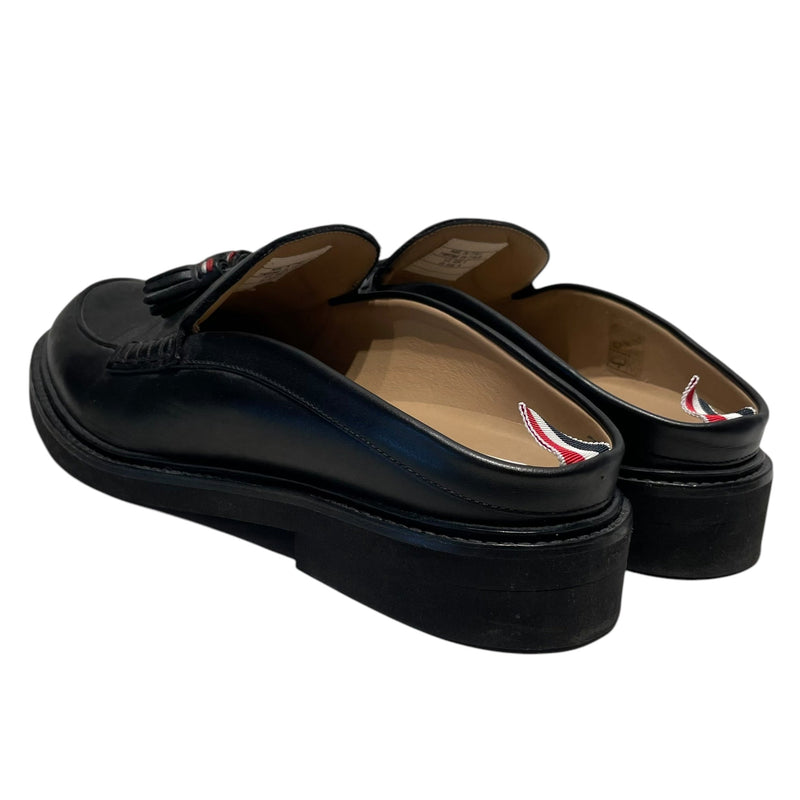 THOM BROWNE. NEW YORK/Low-Sneakers/US 8/Leather/BLK/