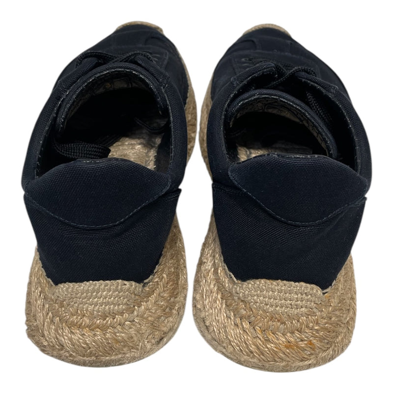 Christian Louboutin/Low-Sneakers/EU 38/Cotton/NVY/