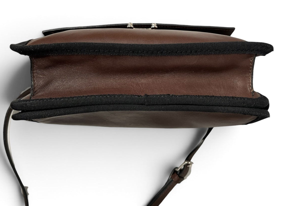MARNI/Bag/Leather/BRW/LEATHER CROSSBODY view 4