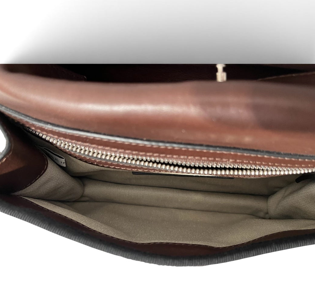 MARNI/Bag/Leather/BRW/LEATHER CROSSBODY view 6