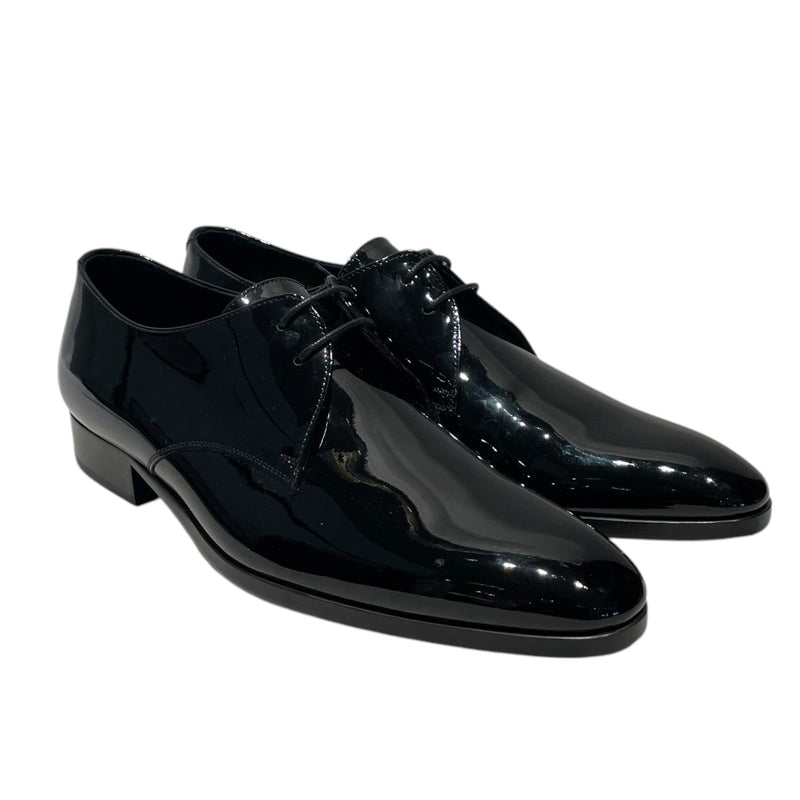 YVES SAINT LAURENT/Loafers/US 7.5/Leather/BLK/