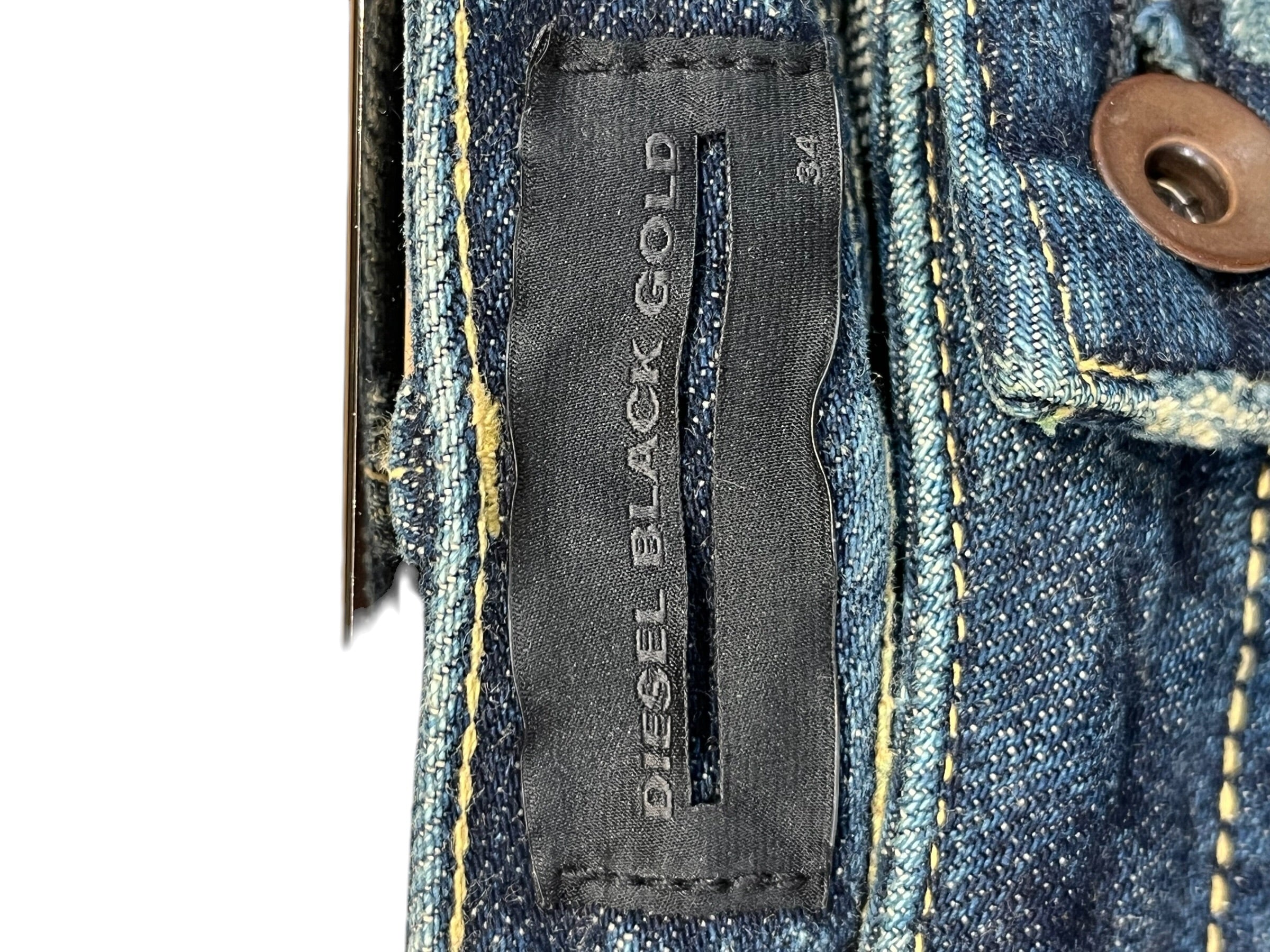 DIESEL BLACKGOLD/Pants/34/Denim/BLU/ view 3