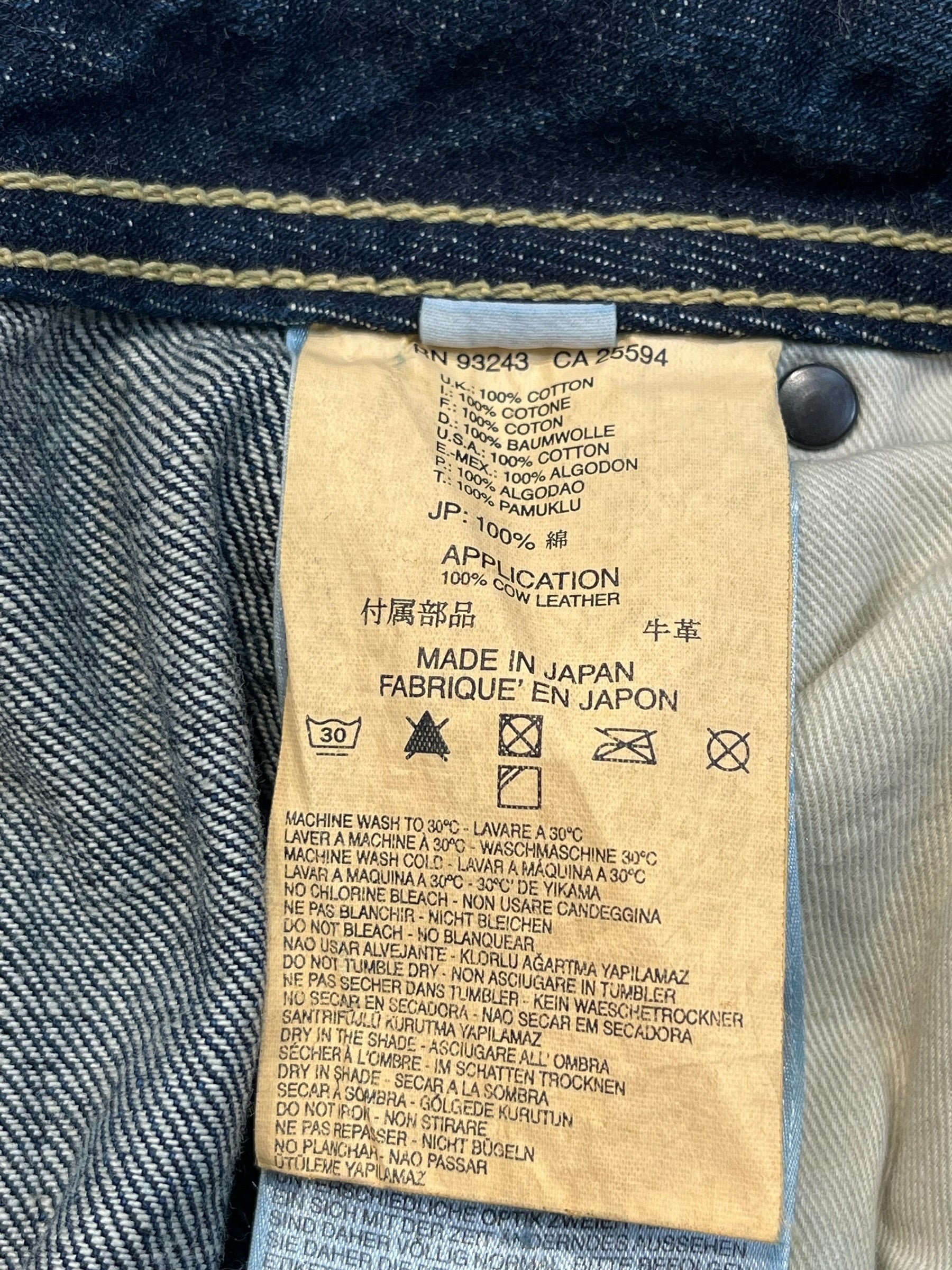 DIESEL BLACKGOLD/Pants/34/Denim/BLU/ view 4