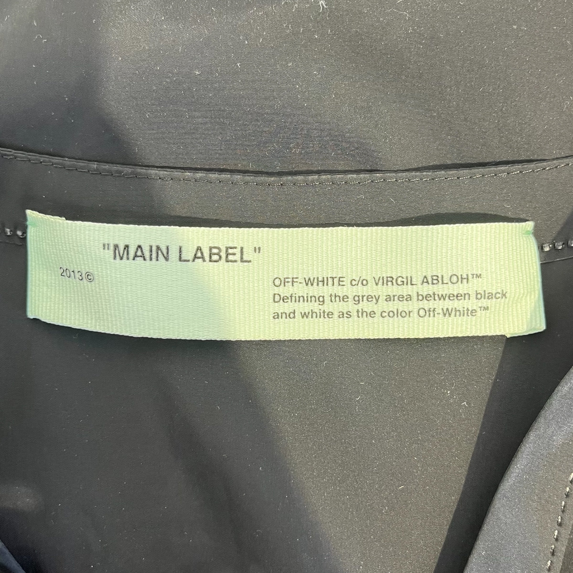 OFF-WHITE/SL Dress/Nylon/BLK/UTILITY POCKETS view 3