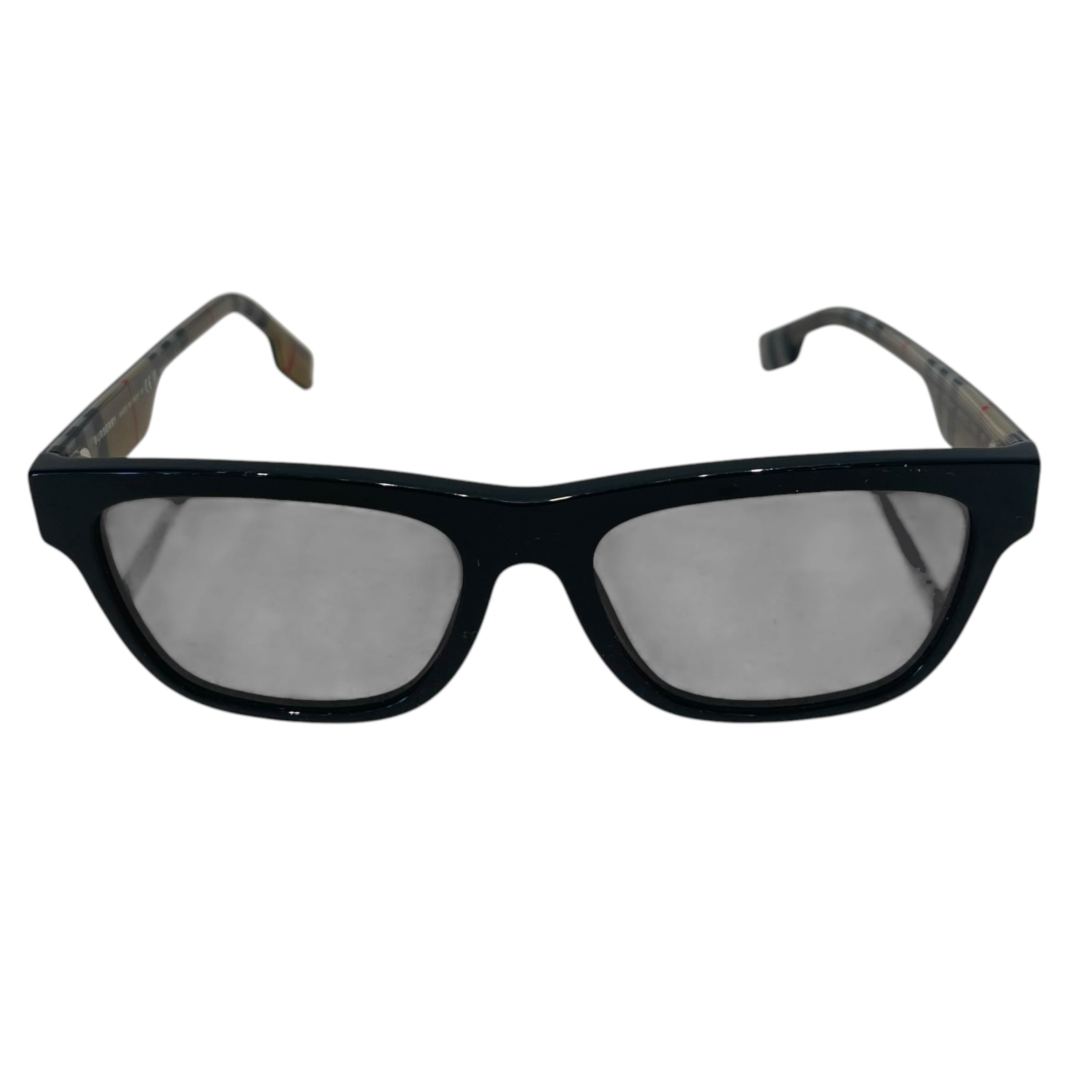 BURBERRY LONDON/Sunglasses/Plastic/BLK/M's/Top Black On Vintage view 1
