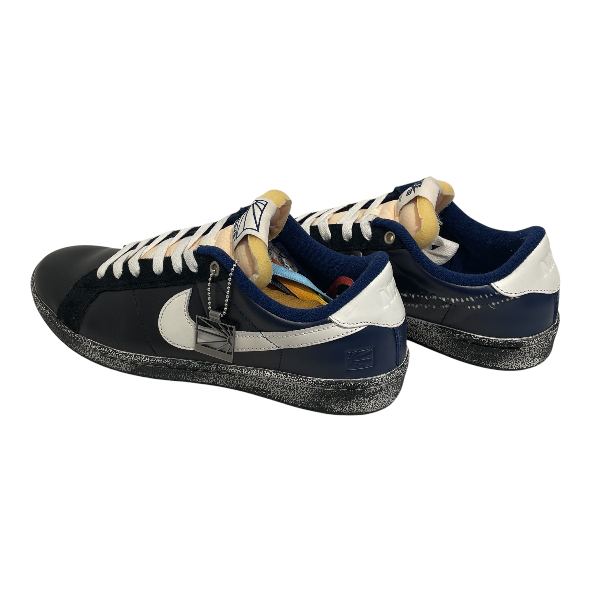 NIKE/Low-Sneakers/US 10/Leather/NVY/1O9846-400 view 2