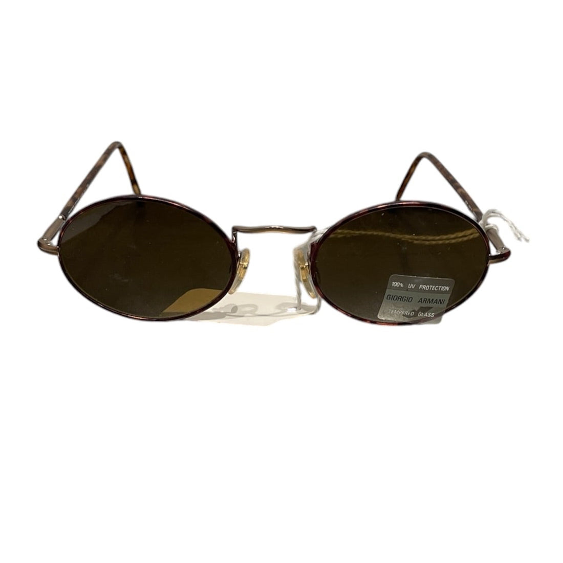 GIORGIO ARMANI/Sunglasses/All Over Print/Metal/BRW/Oval/L's/650 958-S 140 view 1
