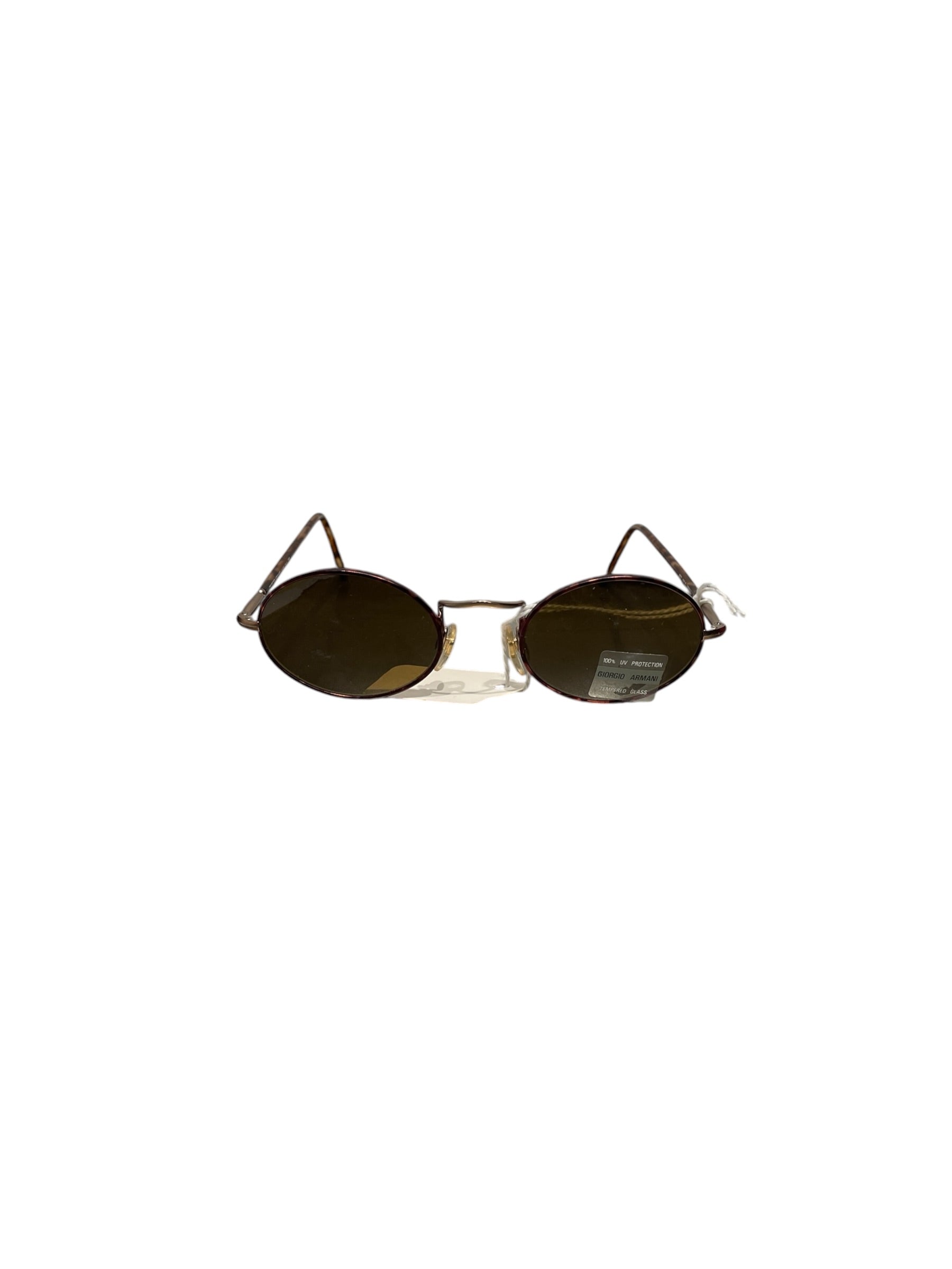 GIORGIO ARMANI/Sunglasses/All Over Print/Metal/BRW/Oval/L's/650 958-S 140 view 1