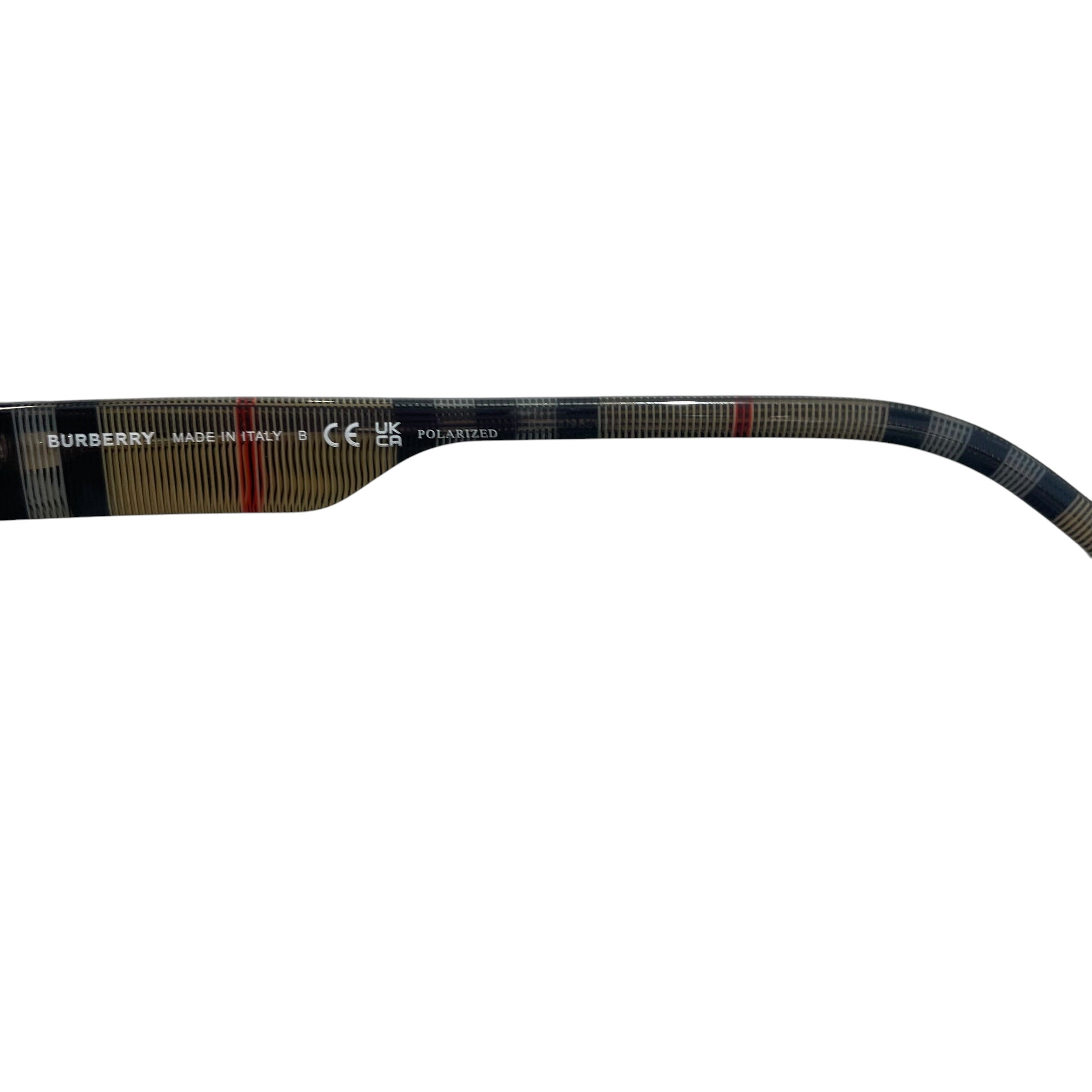 BURBERRY LONDON/Sunglasses/Plastic/BLK/M's/Top Black On Vintage view 3