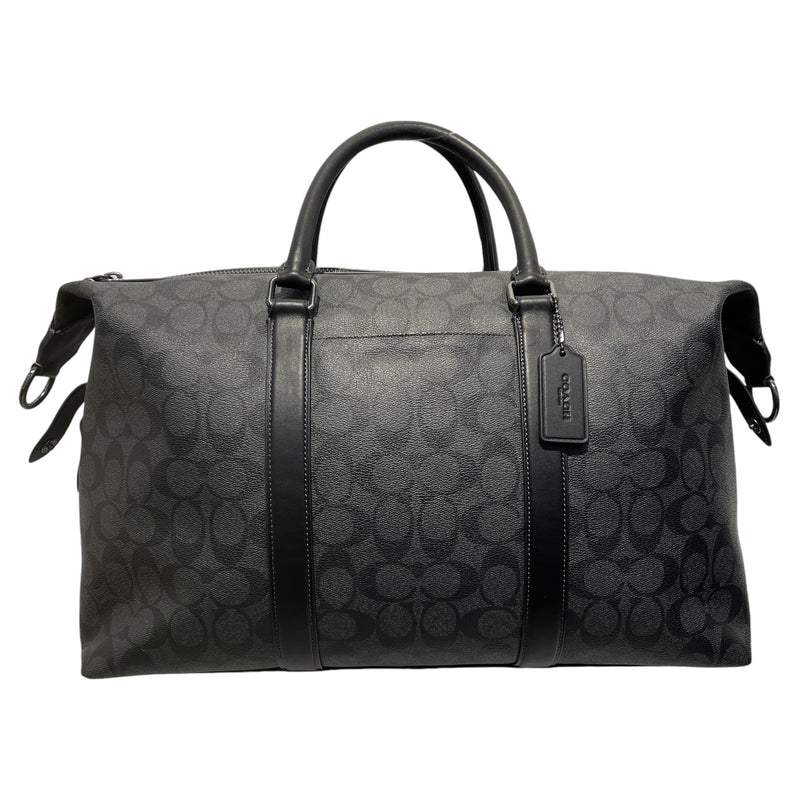 COACH/Briefcase/Monogram/Leather/BLK/Ellery Small Duffle