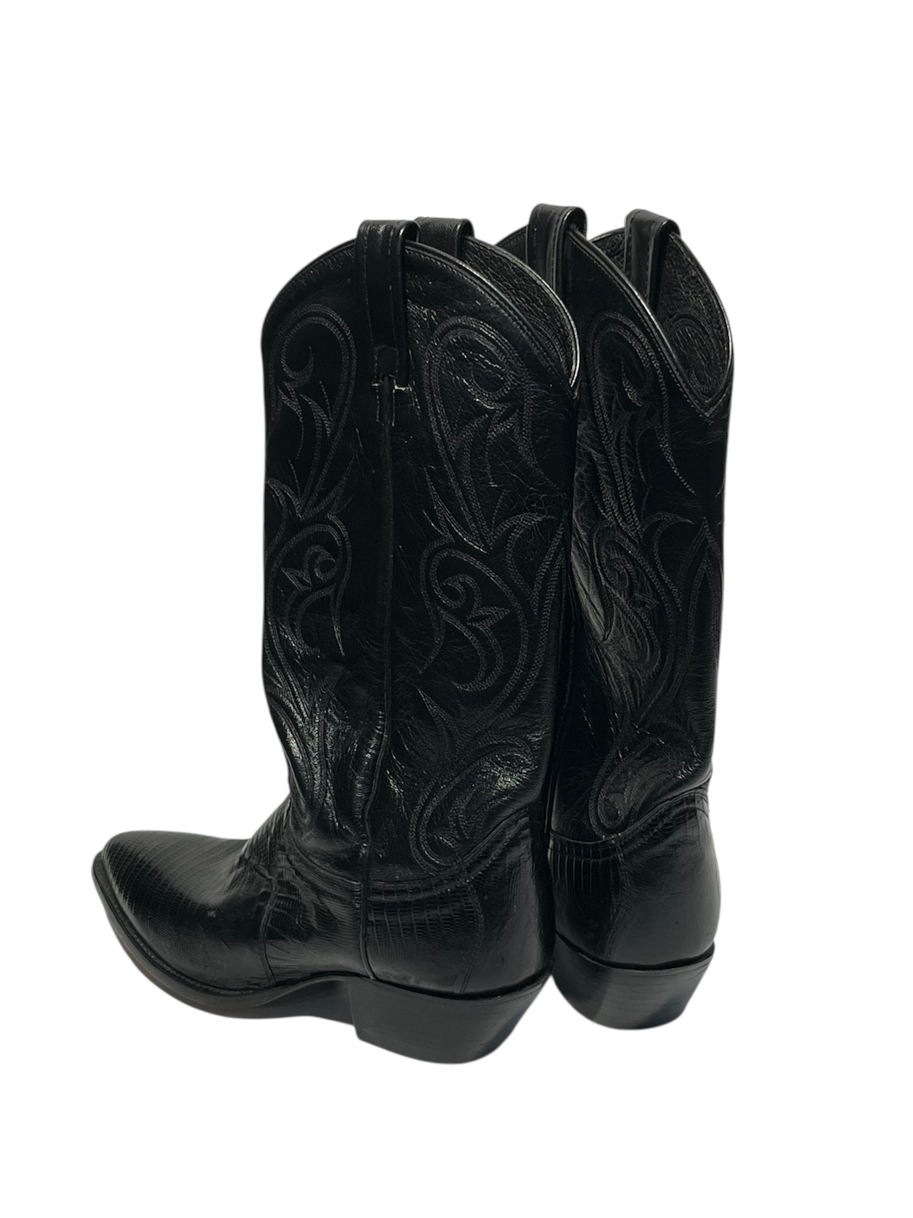 Vintage/Western Boots/US 9/BLK/ view 2