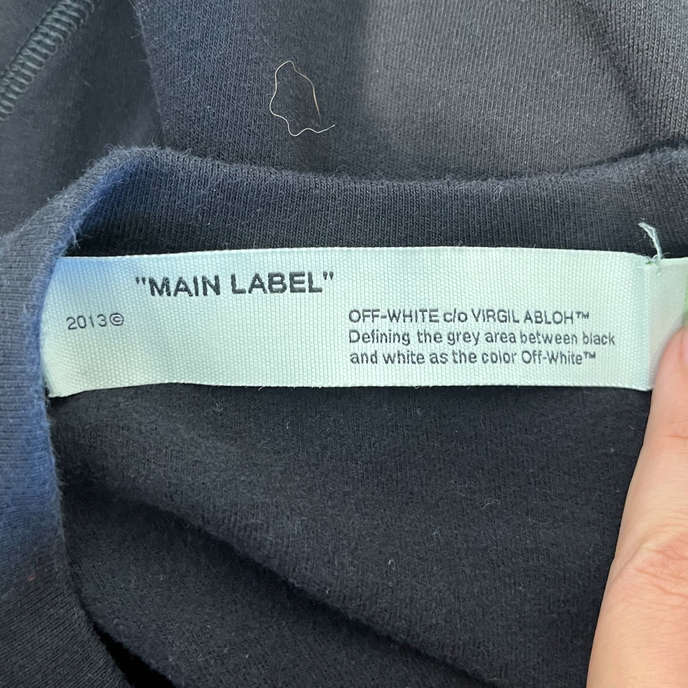 OFF-WHITE/Dress/Cotton/BLK/SWEATER DRESS view 3