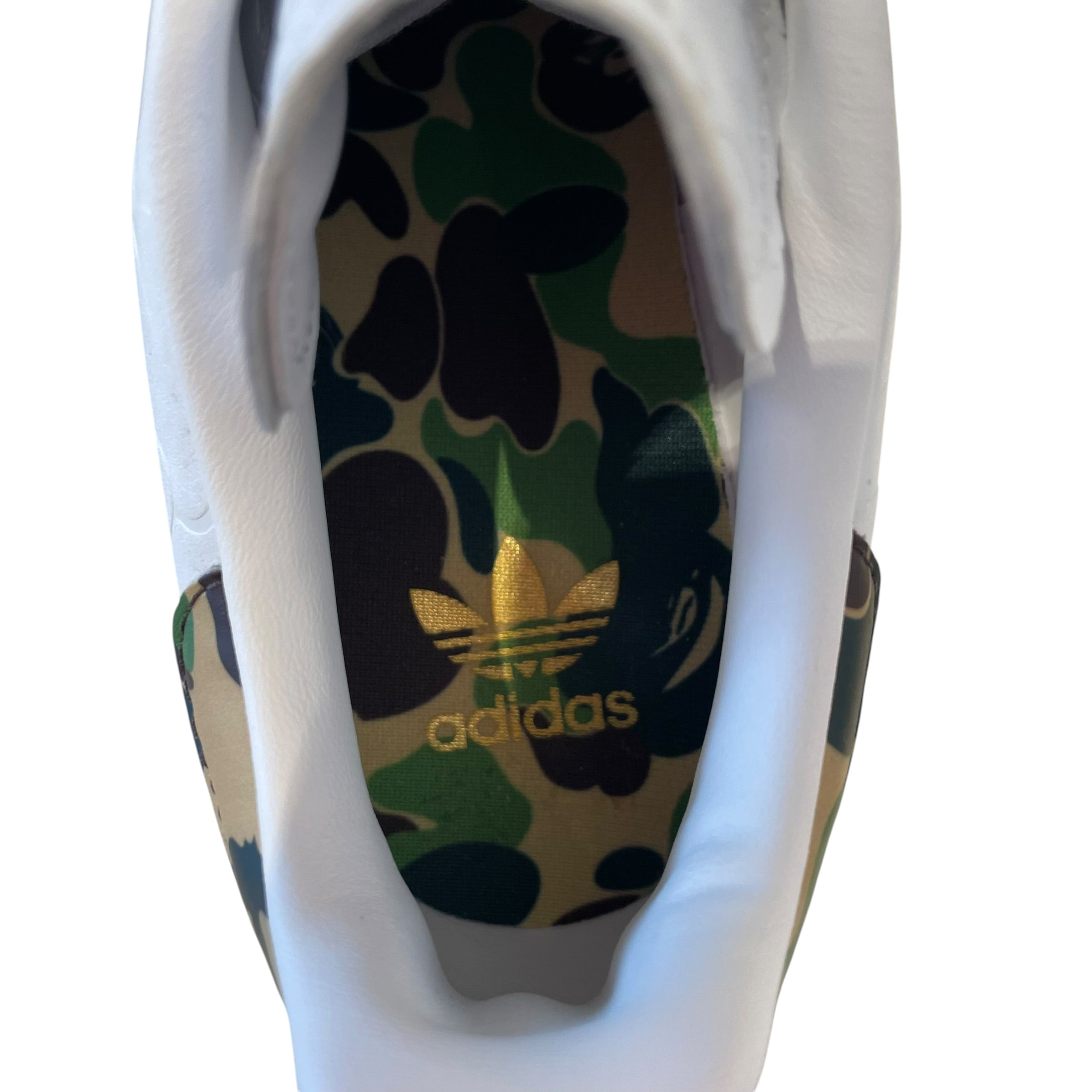 adidas/Low-Sneakers/US 8/Leather/WHT/A Bathing Ape Adidas Sneakers view 3