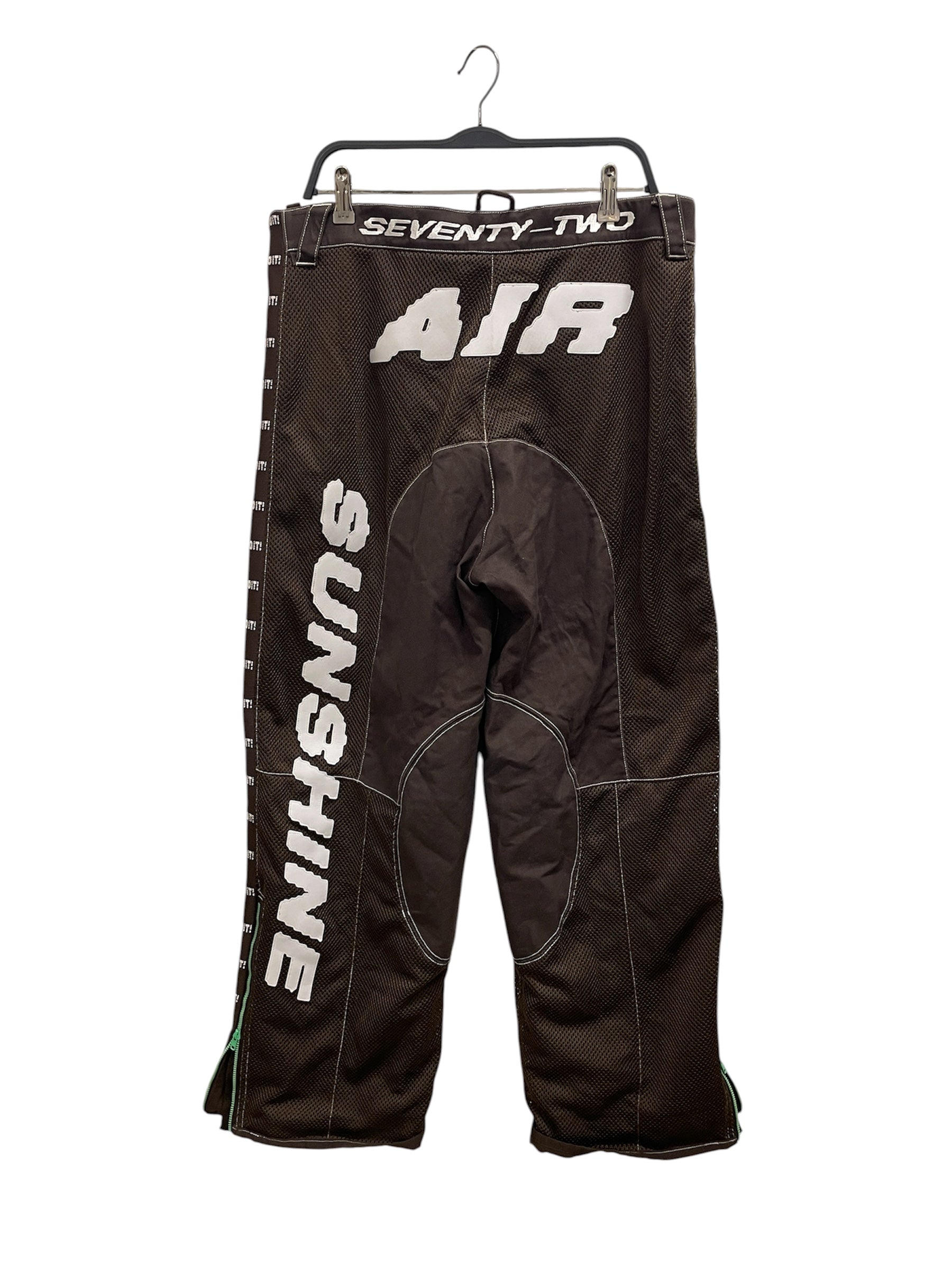 CACTUS PLANT FLEA MARKET/NIKE/Pants/L/Cotton/BRW/BIKER PANTS/ LOGO PATCH ALL OV view 2