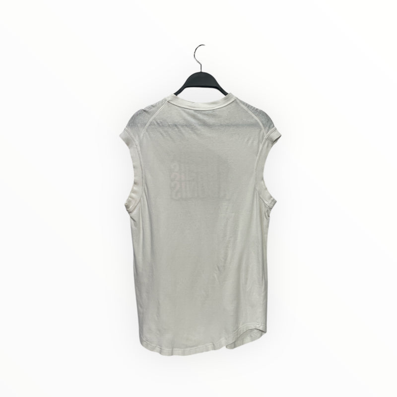 DSQUARED2/SL Cut & Sew/M/Graphic/Cotton/WHT/ADONIS