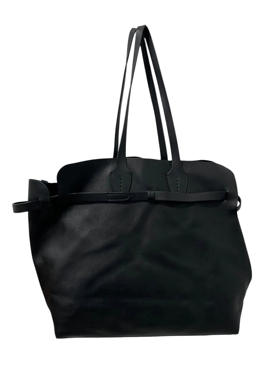 BURBERRY/Bag/Leather/BLK/LEATHER SOFT BELT TOTE BAG BLK view 2