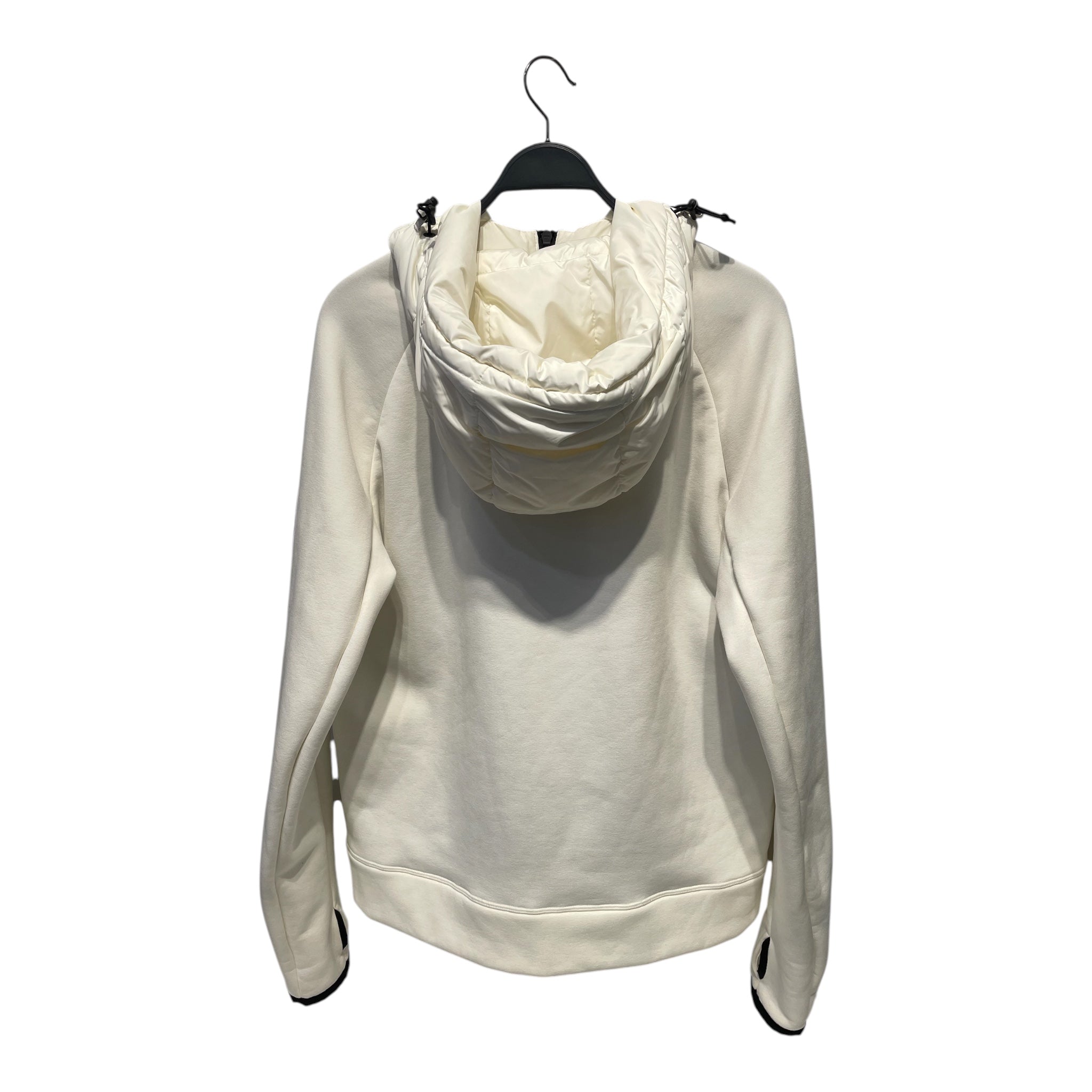 MONCLER/Puffer Jkt/XXL/Nylon/WHT/padded pannel hoodiele view 2