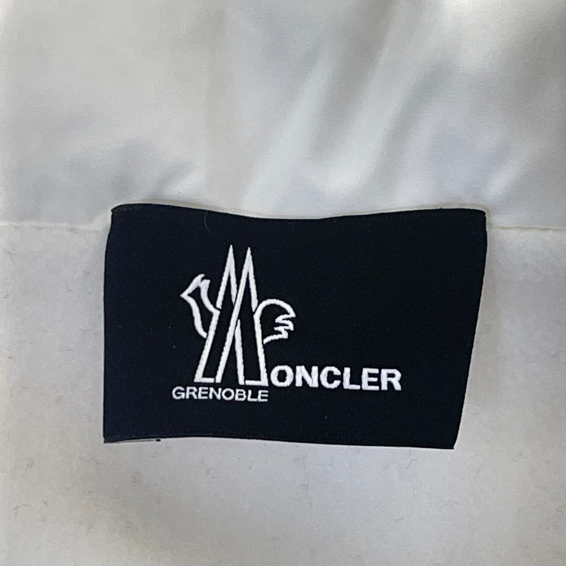 MONCLER/Puffer Jkt/XXL/Nylon/WHT/padded pannel hoodiele view 4
