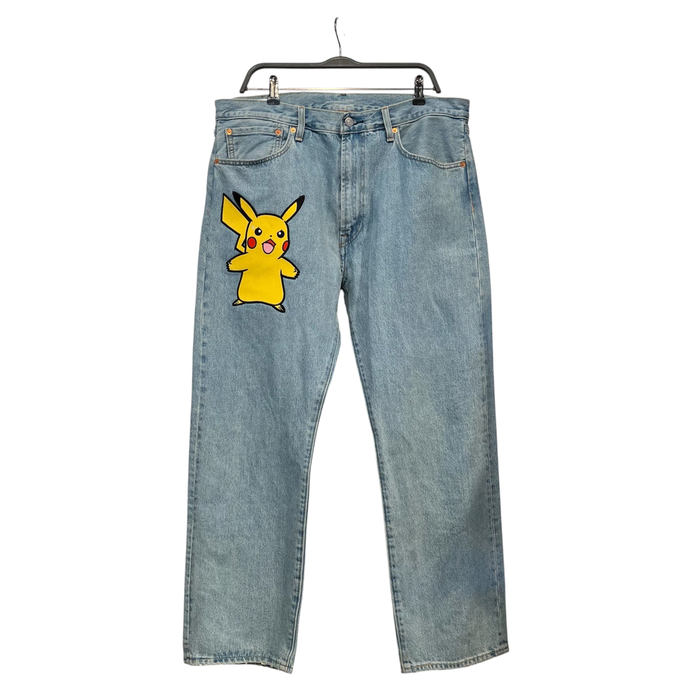Levi's/Pants/36/Denim/BLU/pikachu jeans view 1