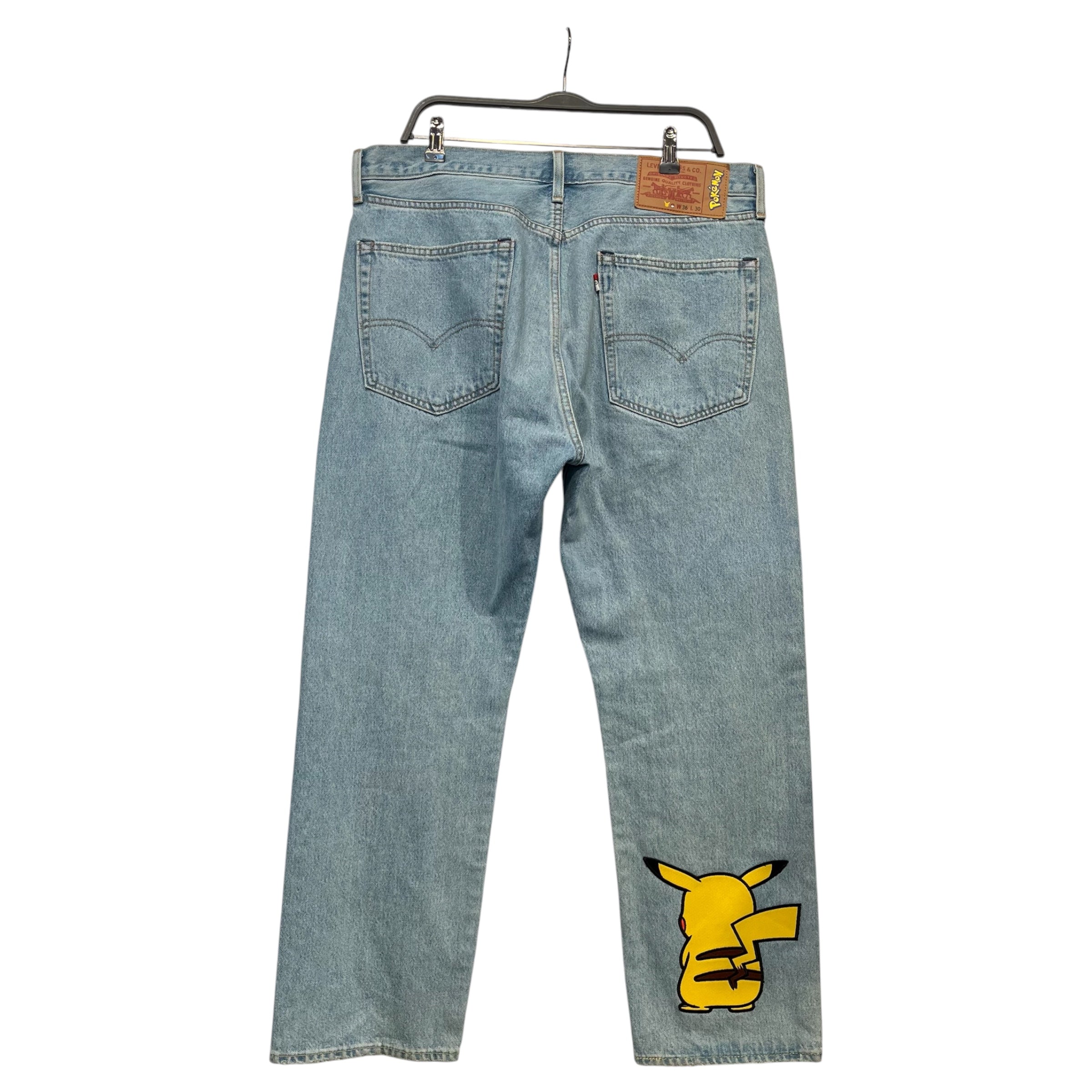 Levi's/Pants/36/Denim/BLU/pikachu jeans view 2