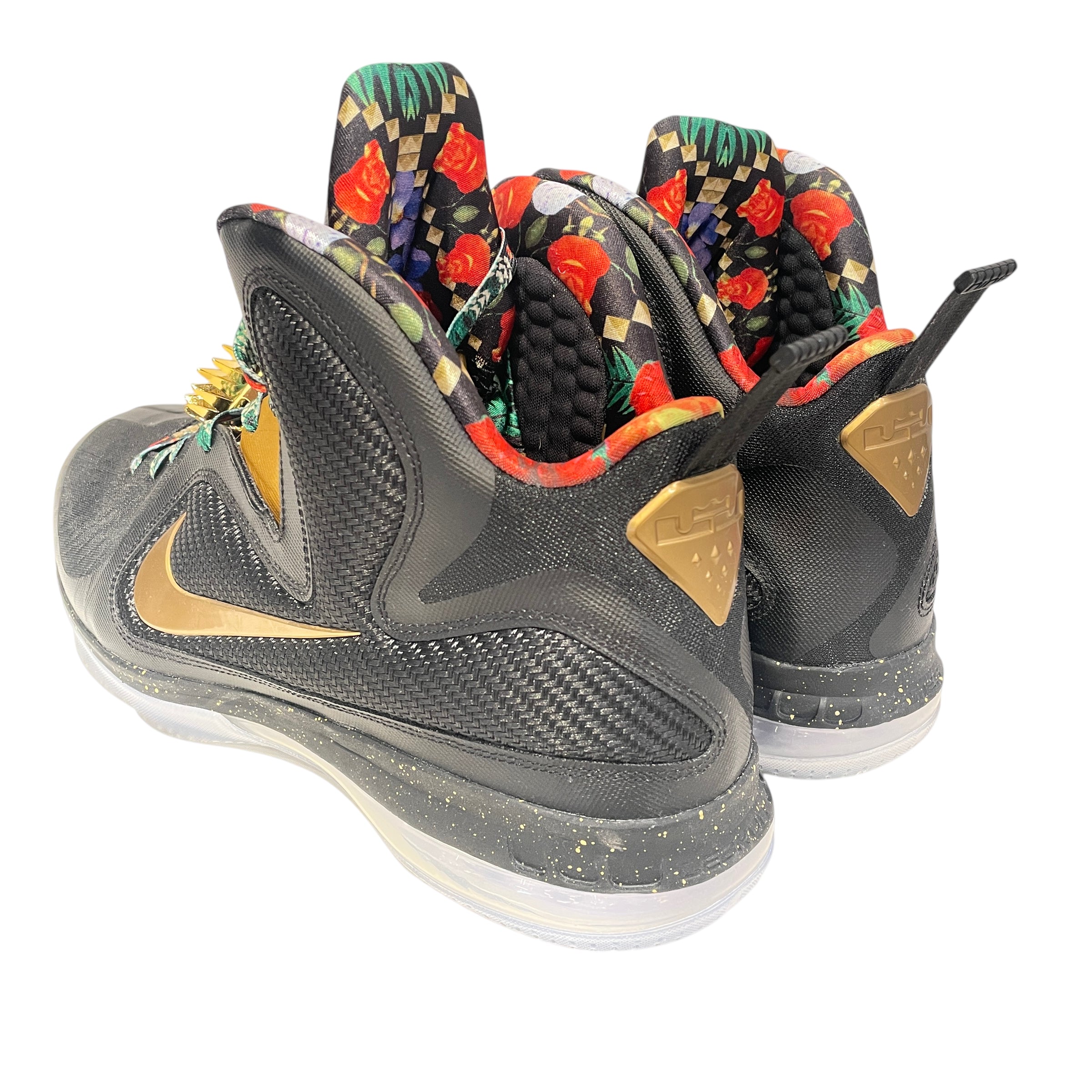 NIKE/Hi-Sneakers/US 15/Cotton/BLK/lebron watch the throne view 2