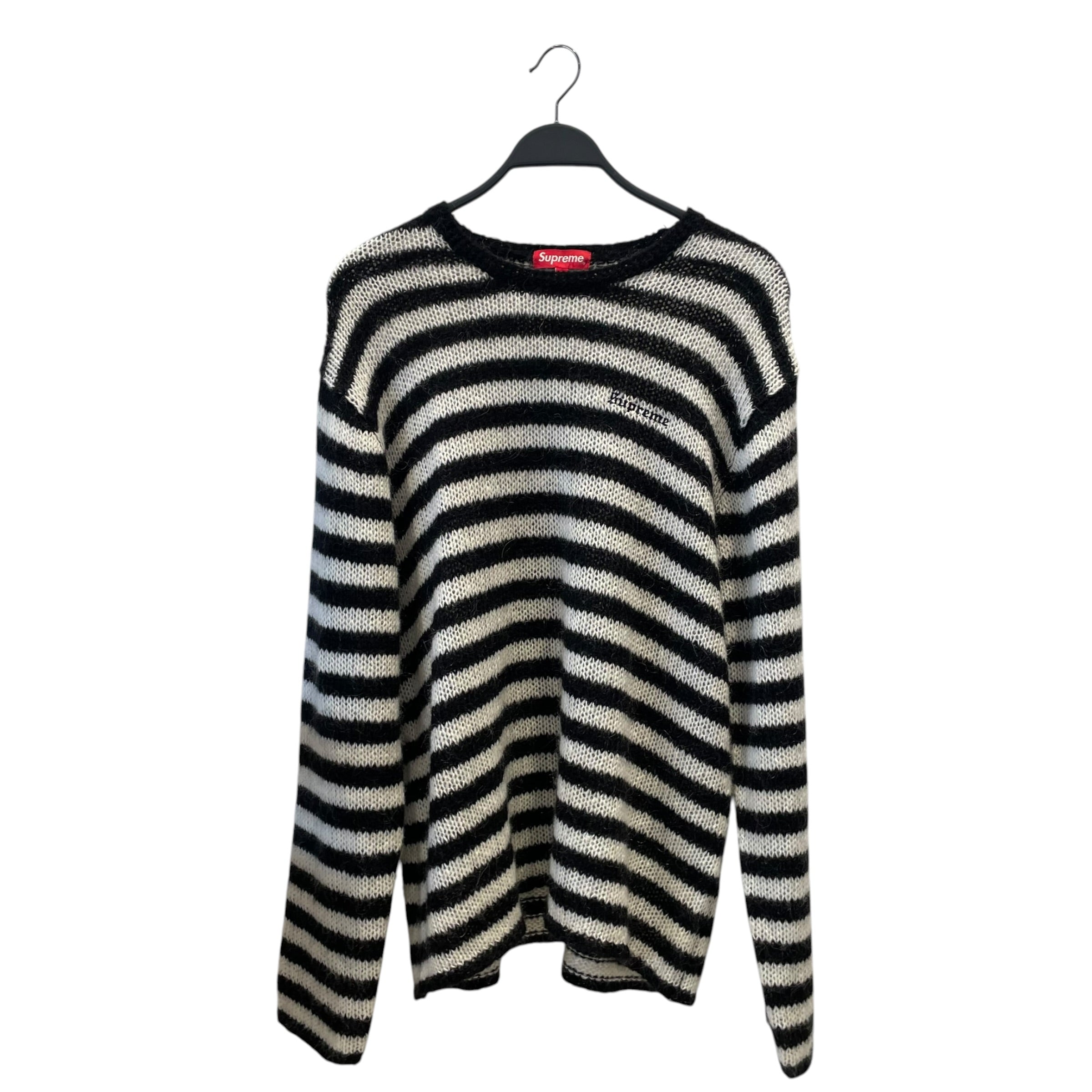 Supreme/Sweater/XL/Stripe/Wool/WHT/Stripe Mohair Sweater view 1