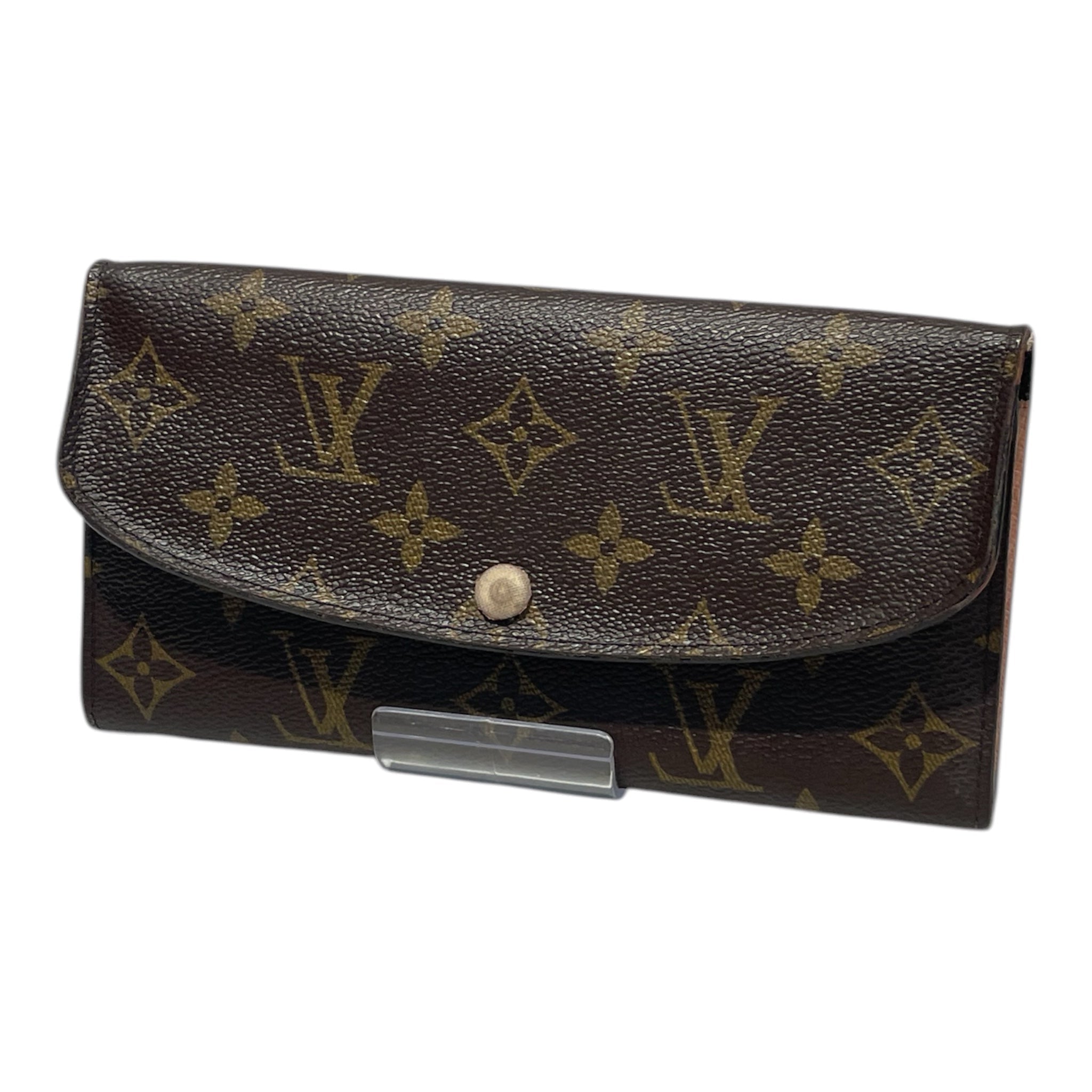 LOUIS VUITTON/Long Wallet/Monogram/Leather/BRW/emilie portefeiulle view 1