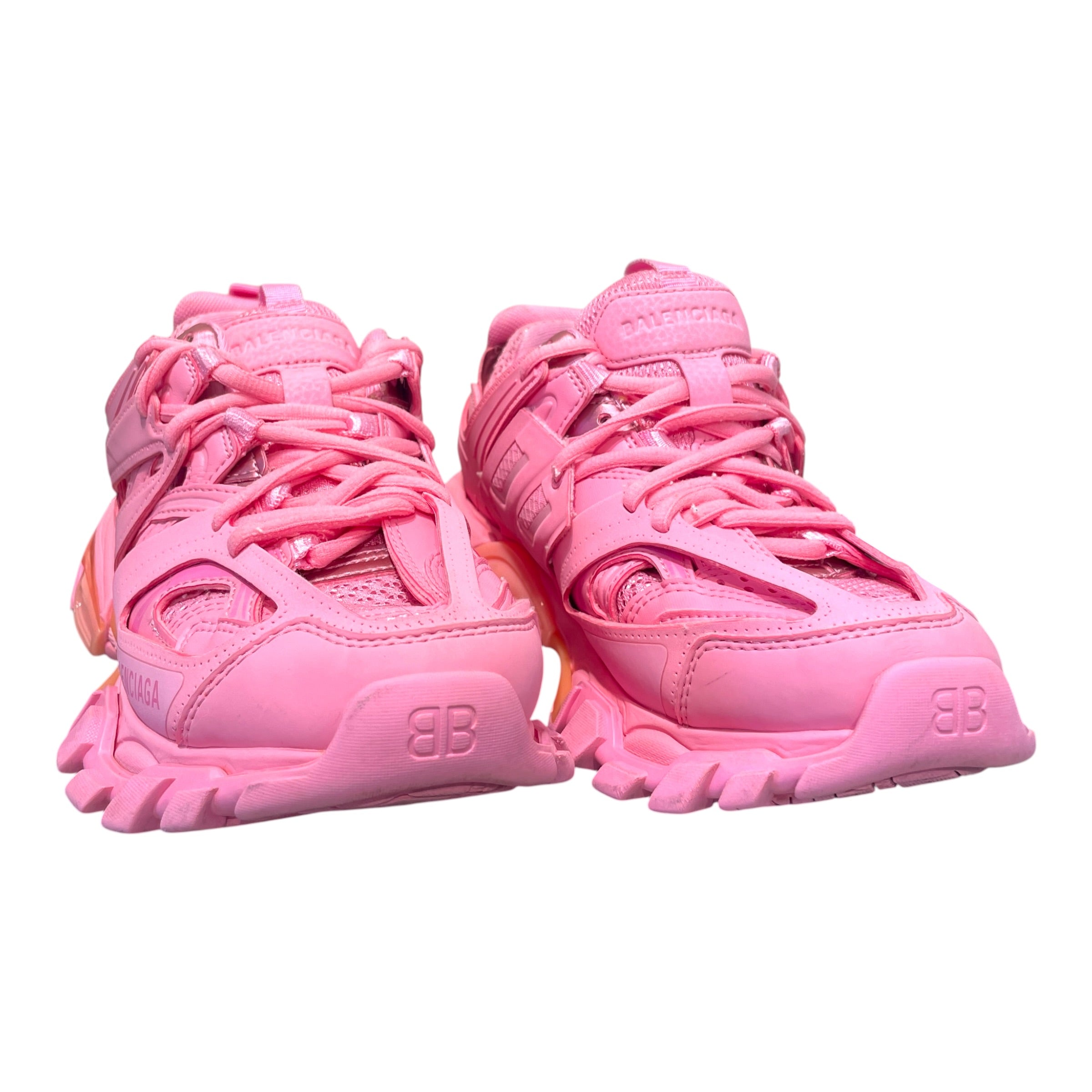 BALENCIAGA/Low-Sneakers/EU 36/Leather/PNK/Track Runner view 1
